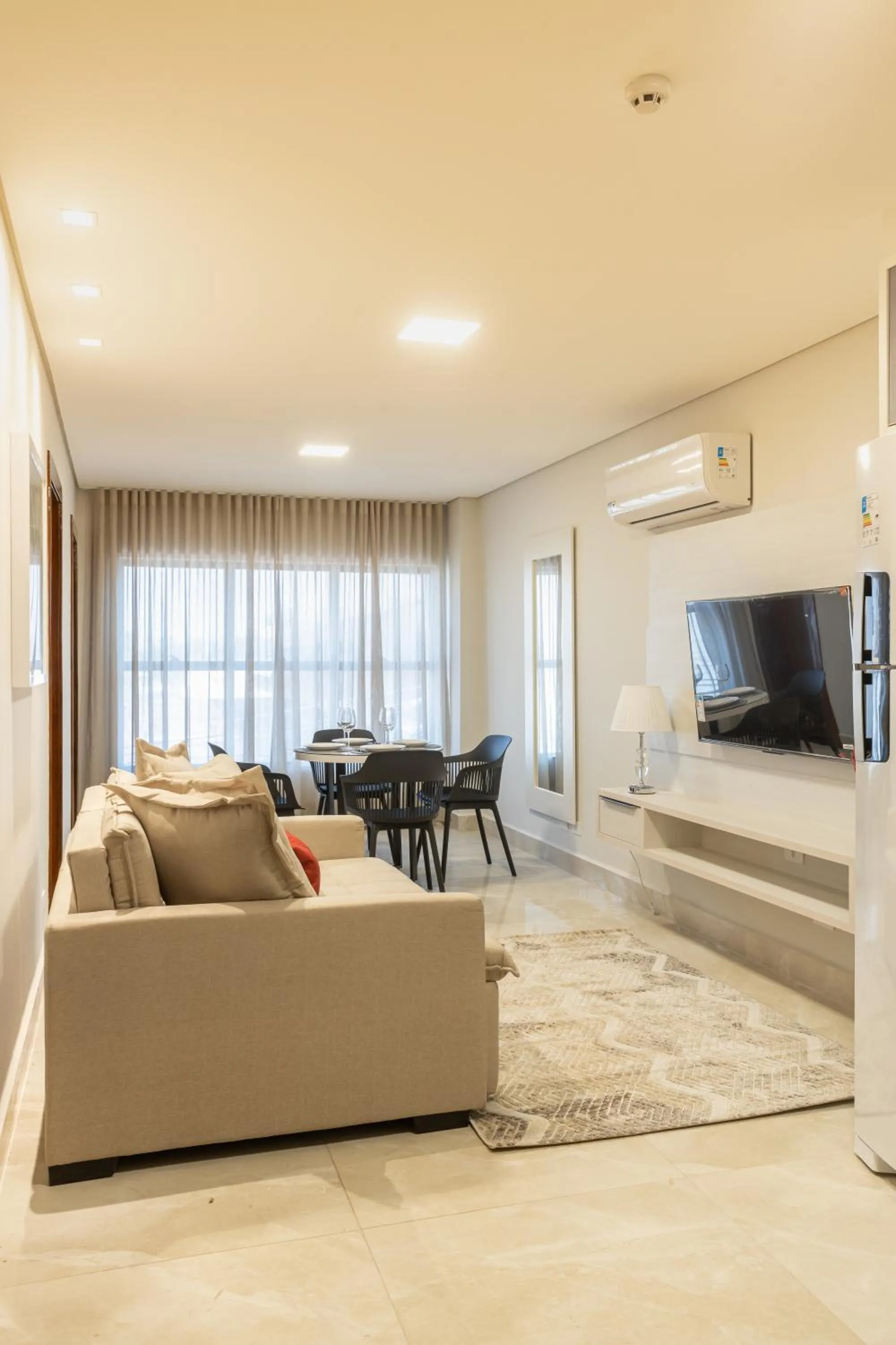 Living room in Maranatha Suítes