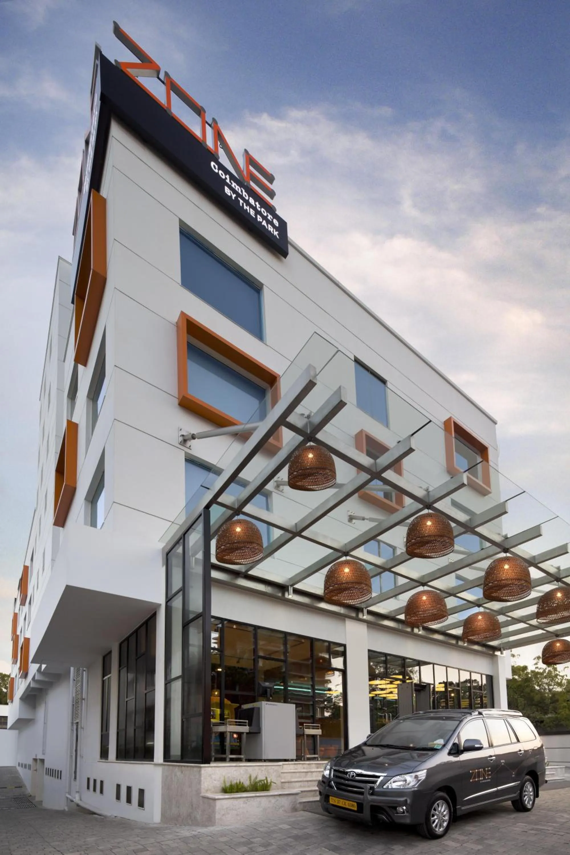Facade/entrance in Zone By The Park Coimbatore