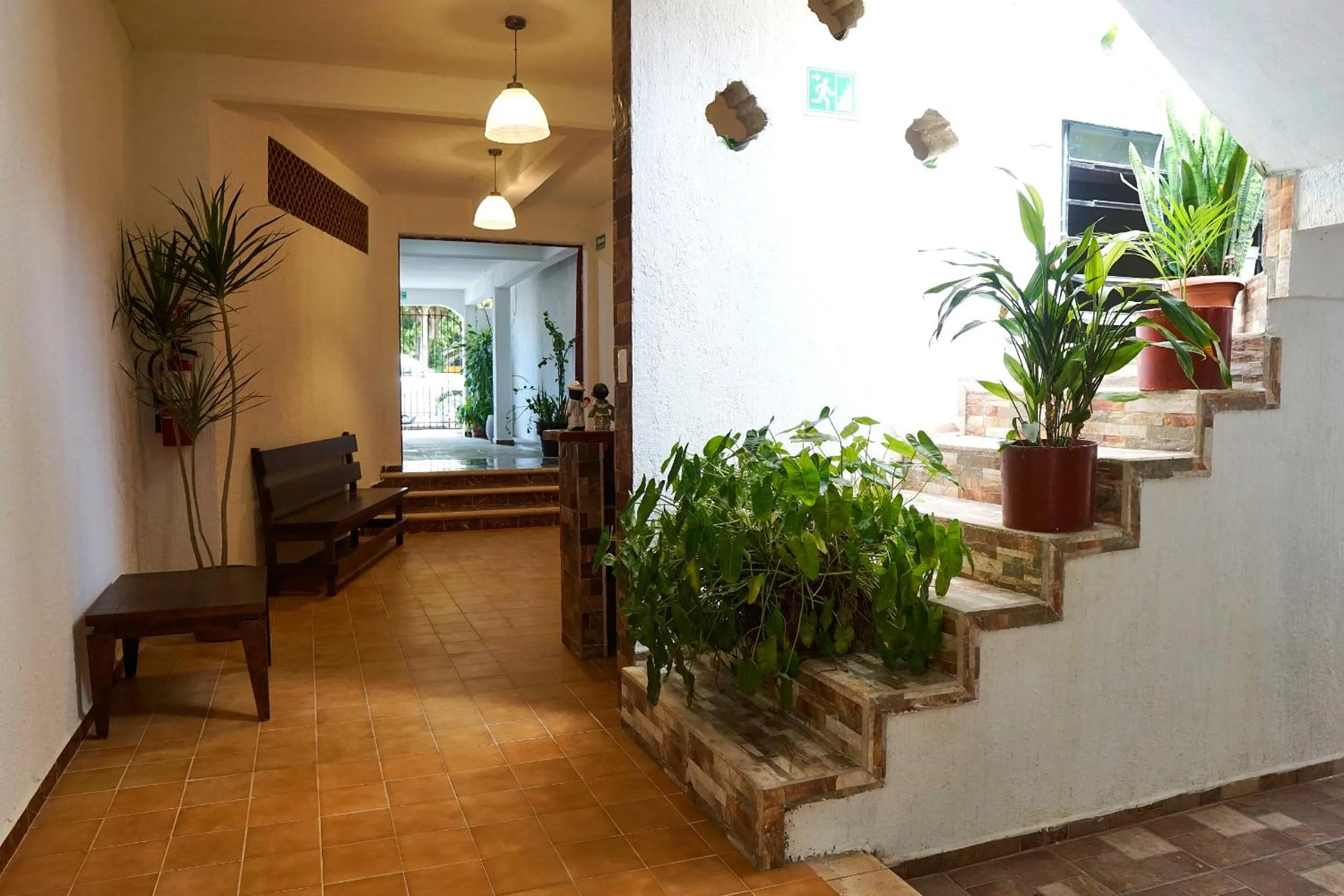 Living room in Hotel del Parque