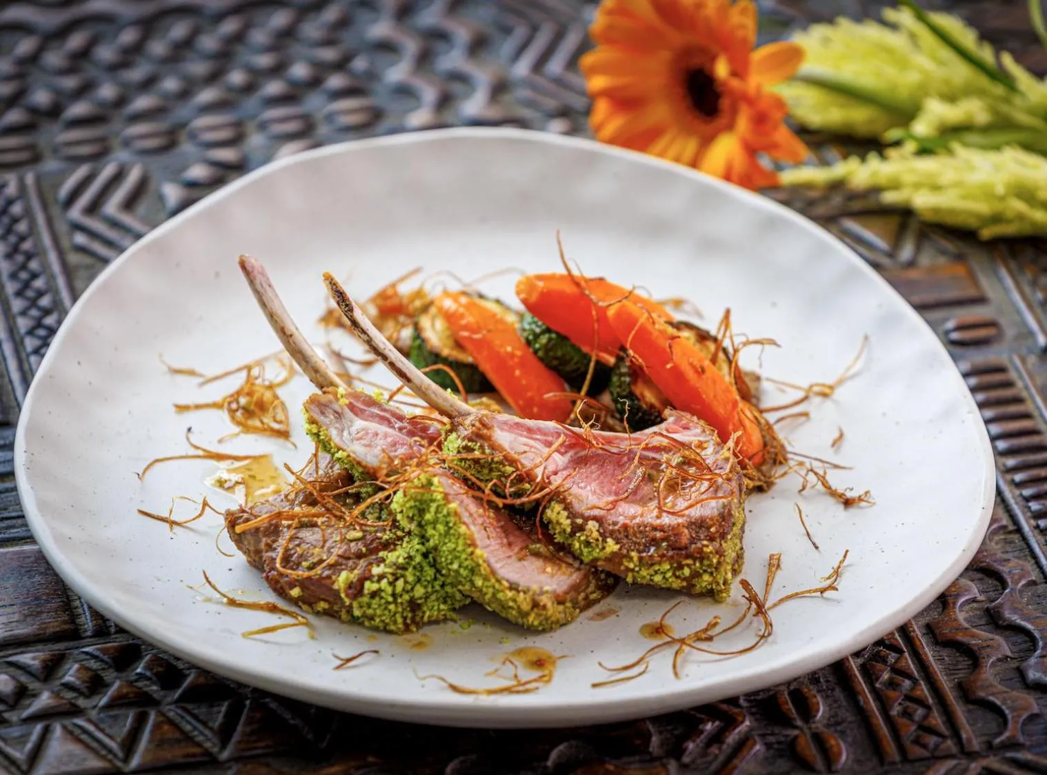 Restaurant/places to eat in Te Whaanga Retreat & Spa