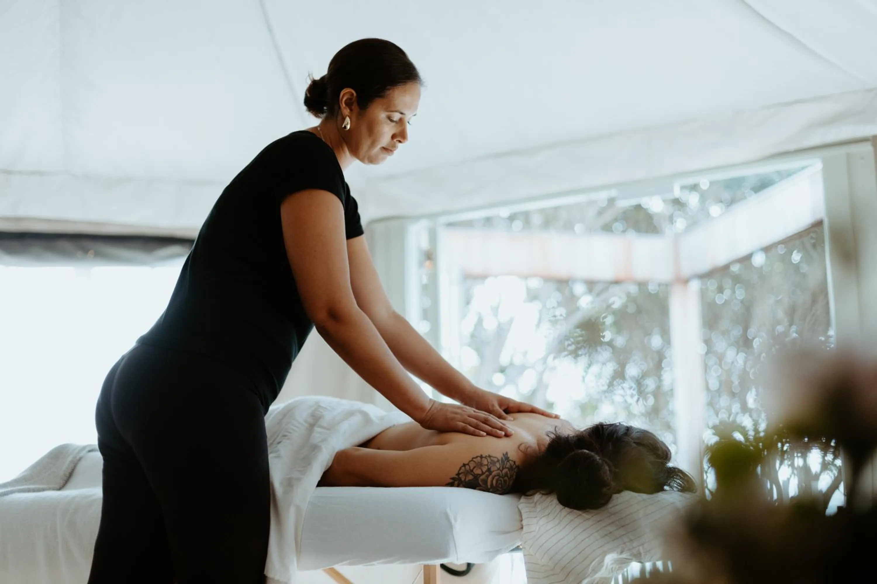 Spa and wellness centre/facilities in Te Whaanga Retreat & Spa