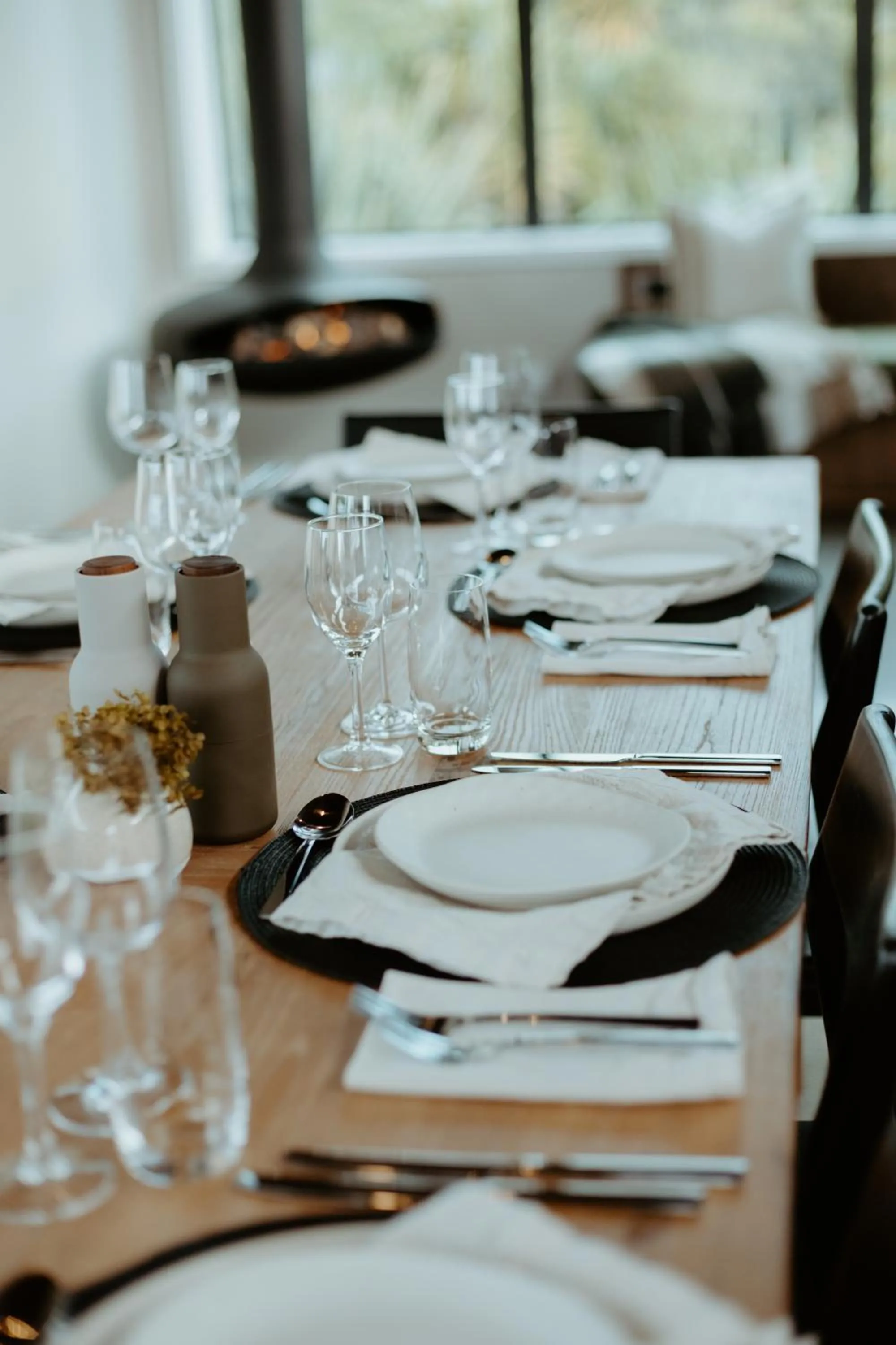 Restaurant/places to eat in Te Whaanga Retreat & Spa