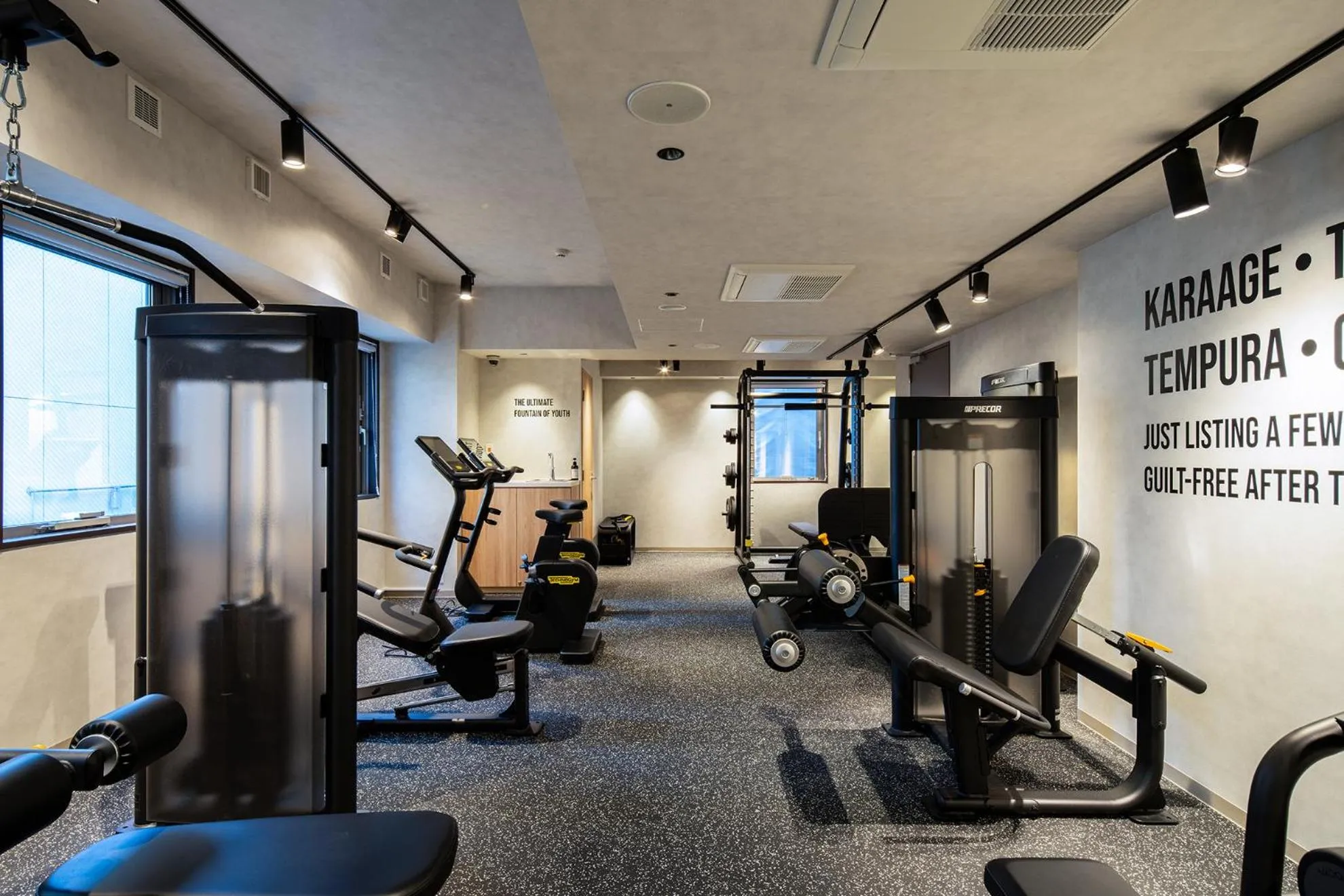 Fitness centre/facilities in Section L Shimbashi West