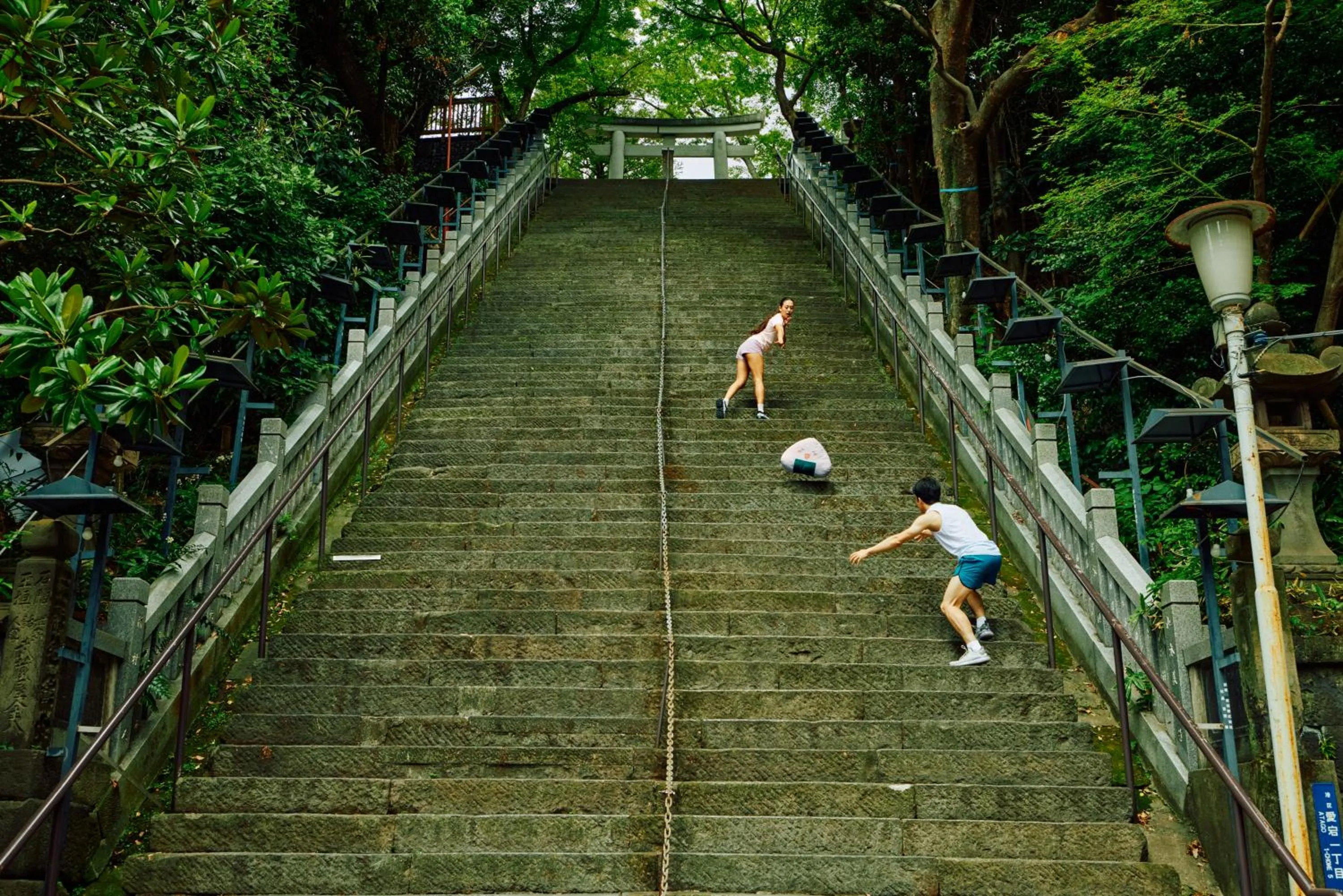 People in Section L Shimbashi West