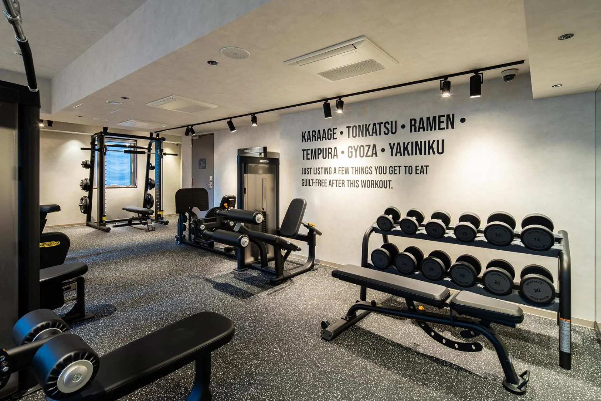 Fitness centre/facilities in Section L Shimbashi West