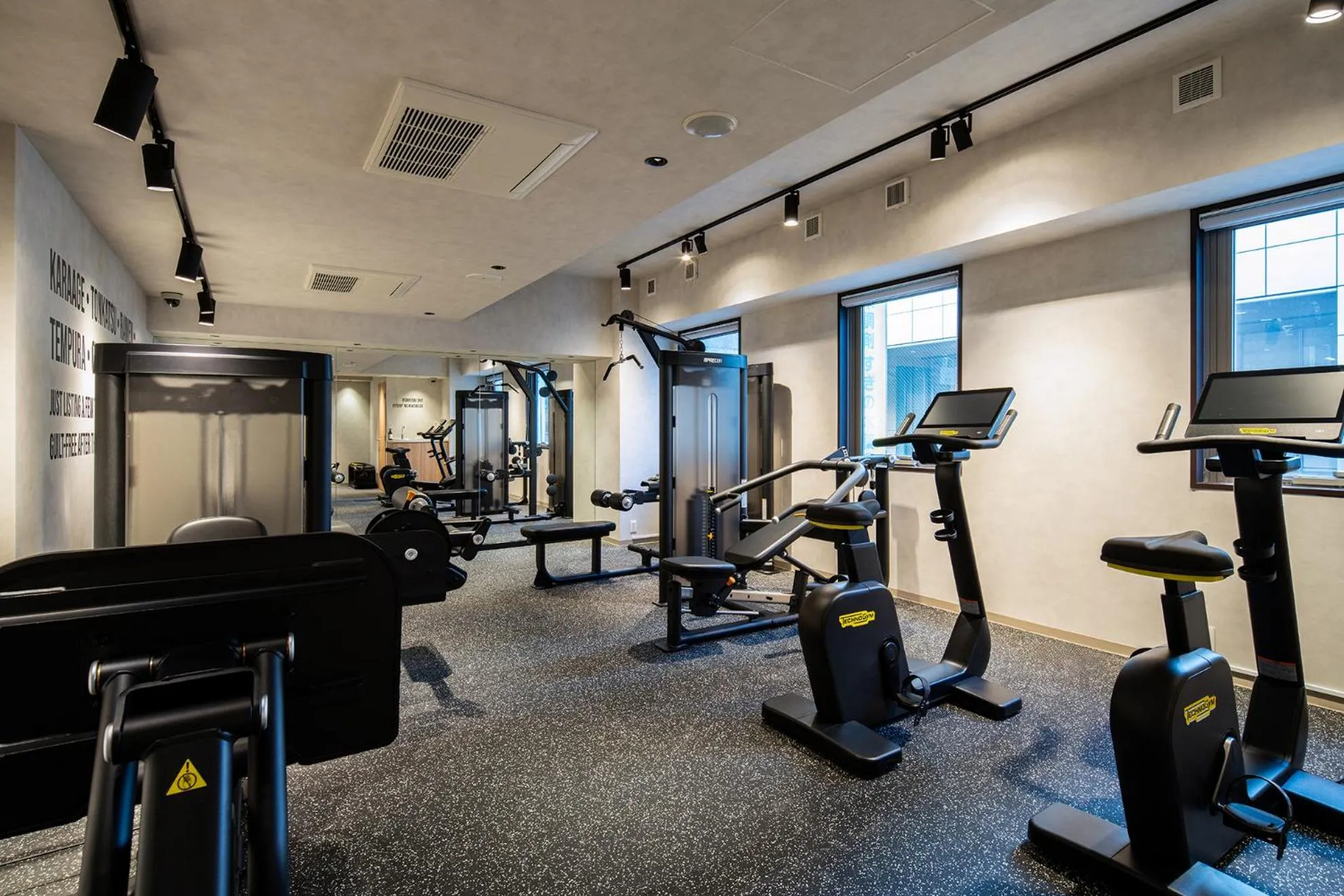 Fitness centre/facilities in Section L Shimbashi West