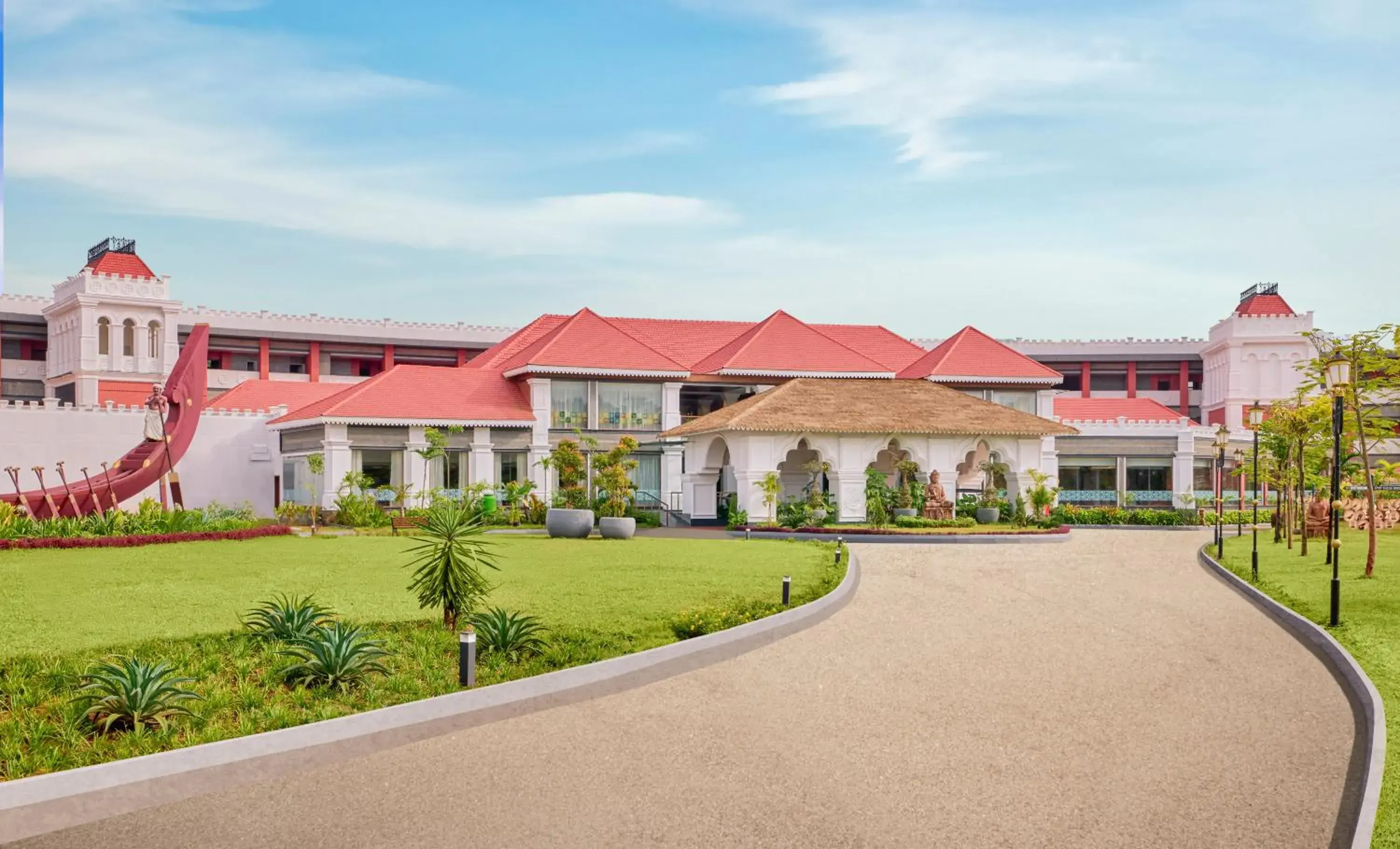 Facade/entrance in Gateway Bekal Facade/entrance in Gateway Bekal