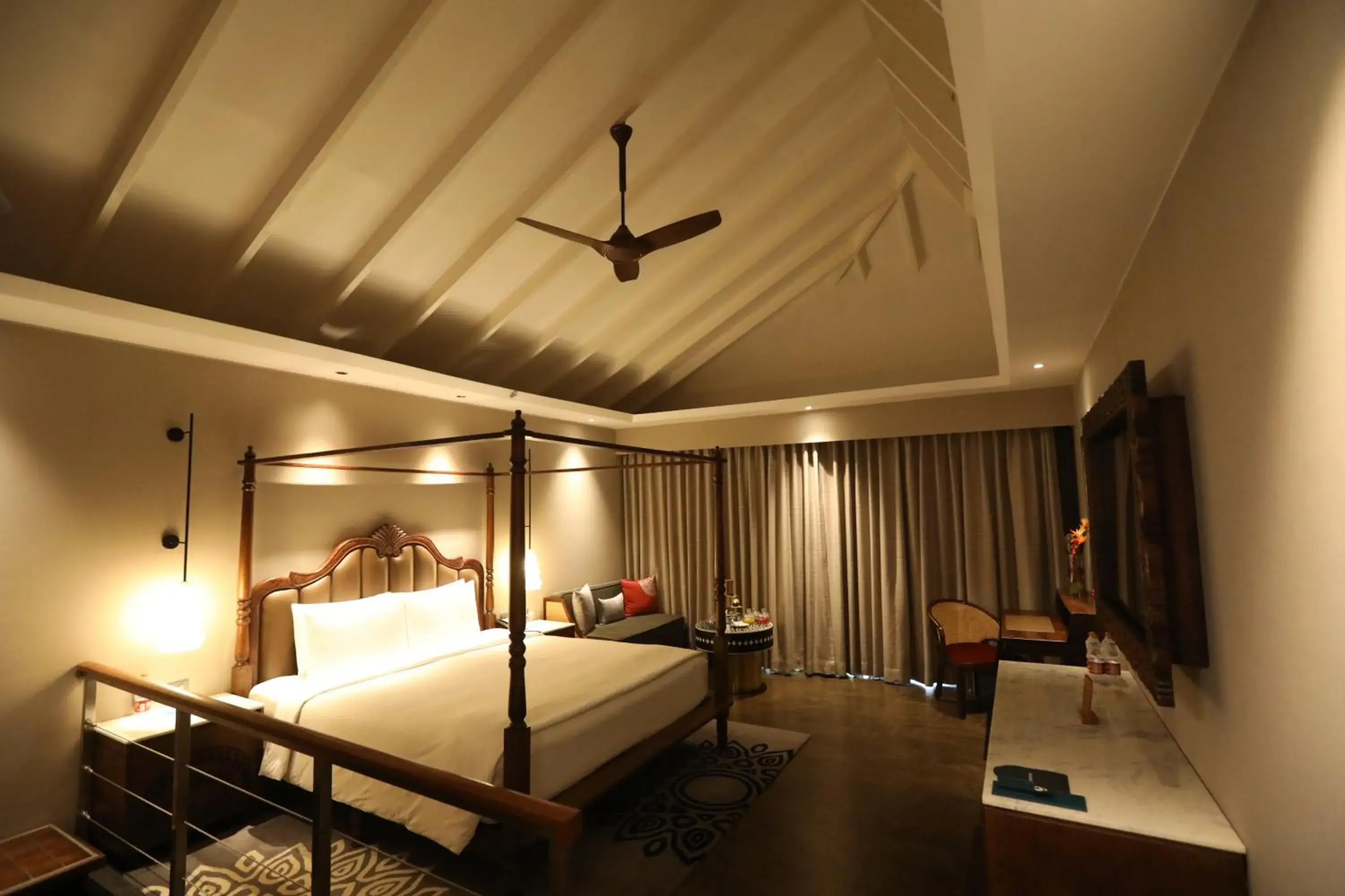 Seating area, Bed in Gateway Bekal Seating area, Bed in Gateway Bekal