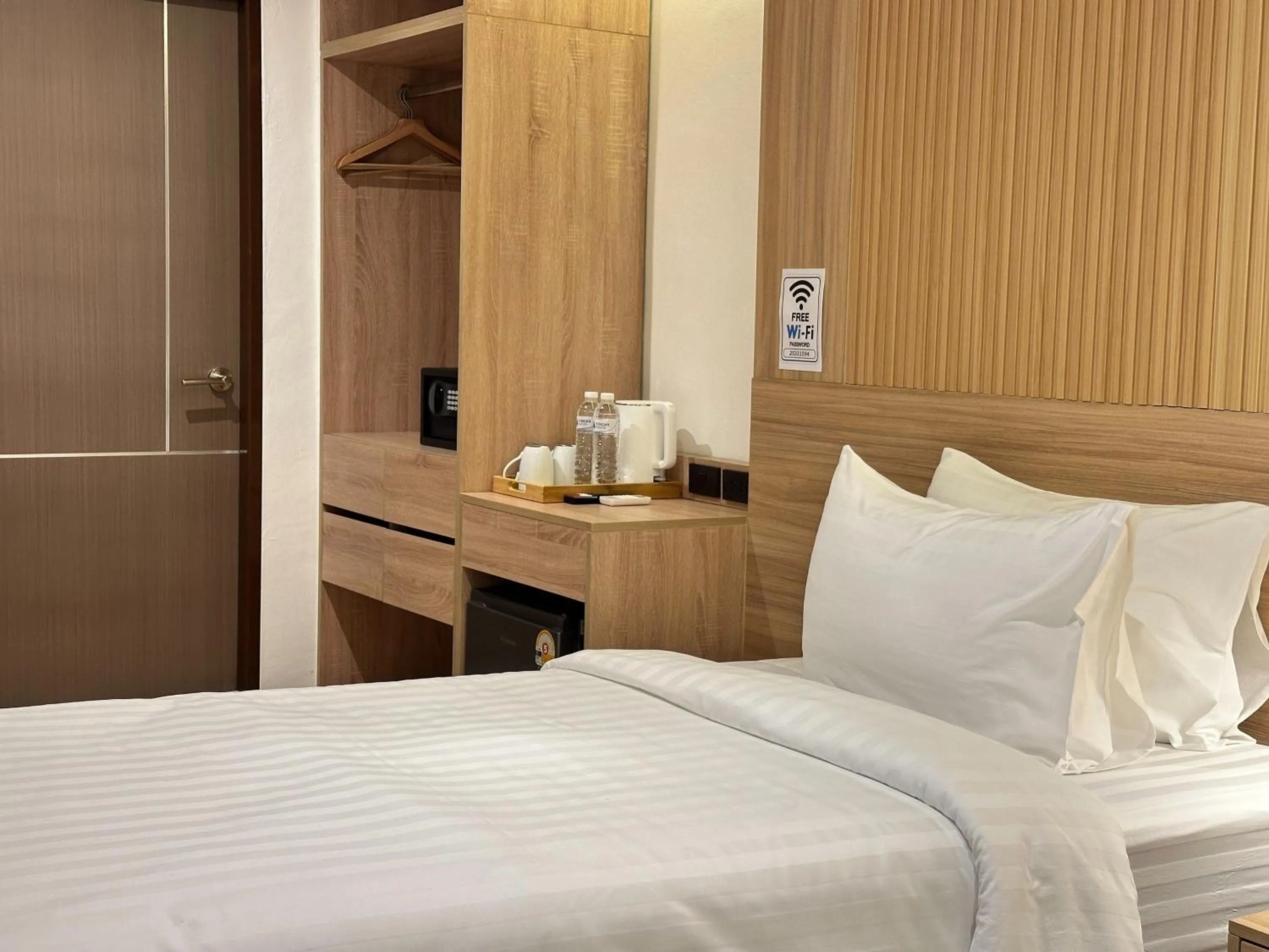 Bed in Winston Hotel