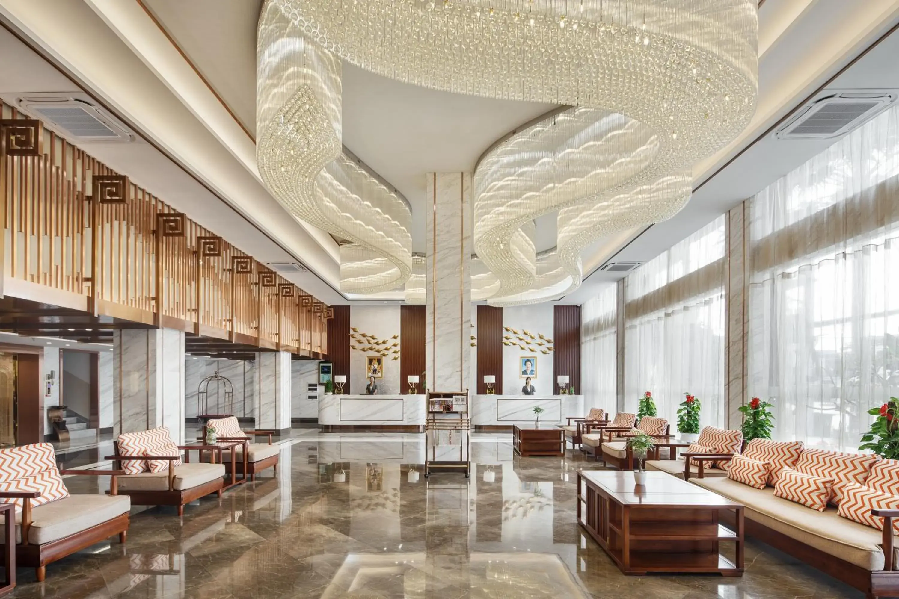 Lobby or reception in Rose Garden International Hotel Lobby or reception in Rose Garden International Hotel