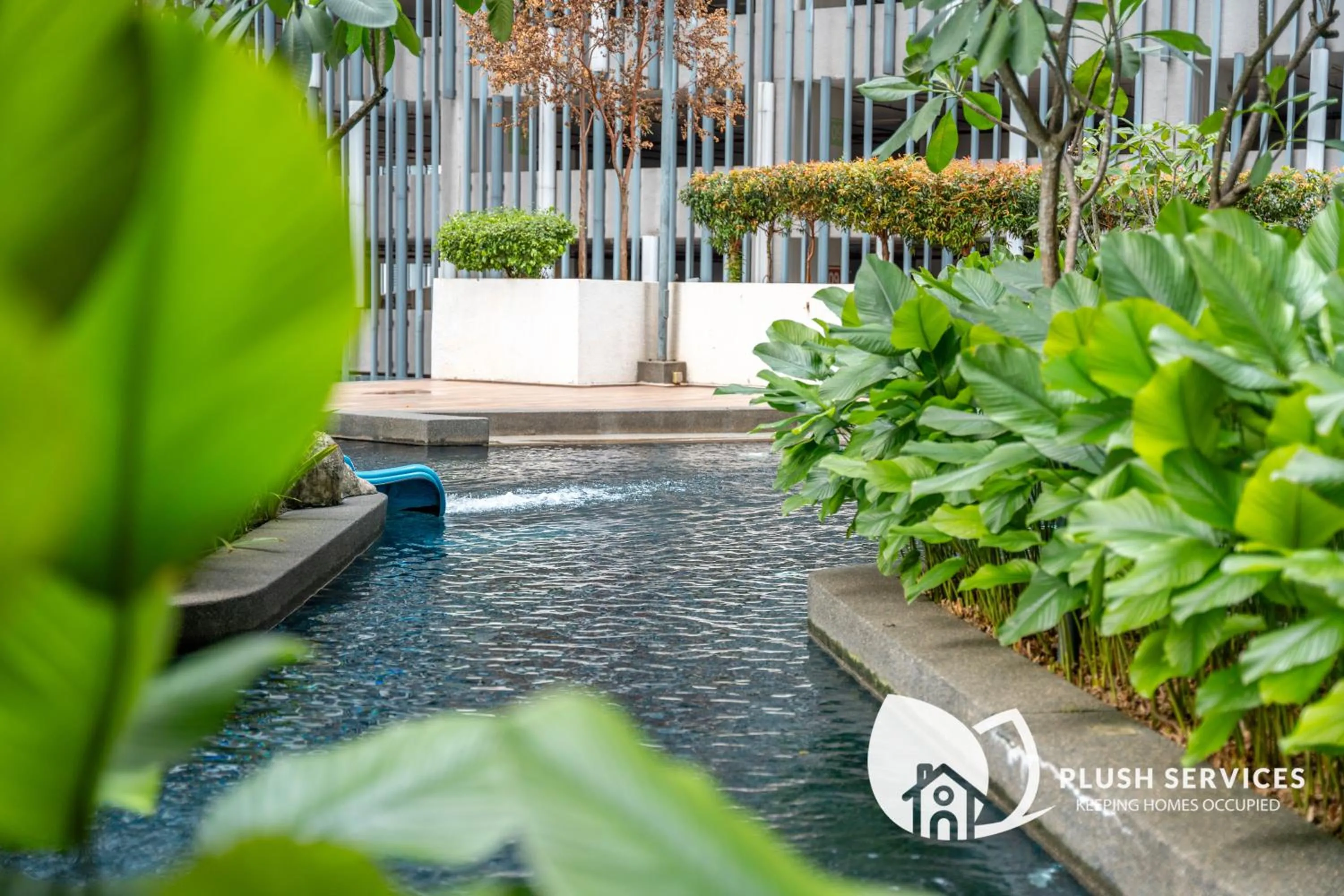 Swimming pool in 188 Premium Suites by Plush