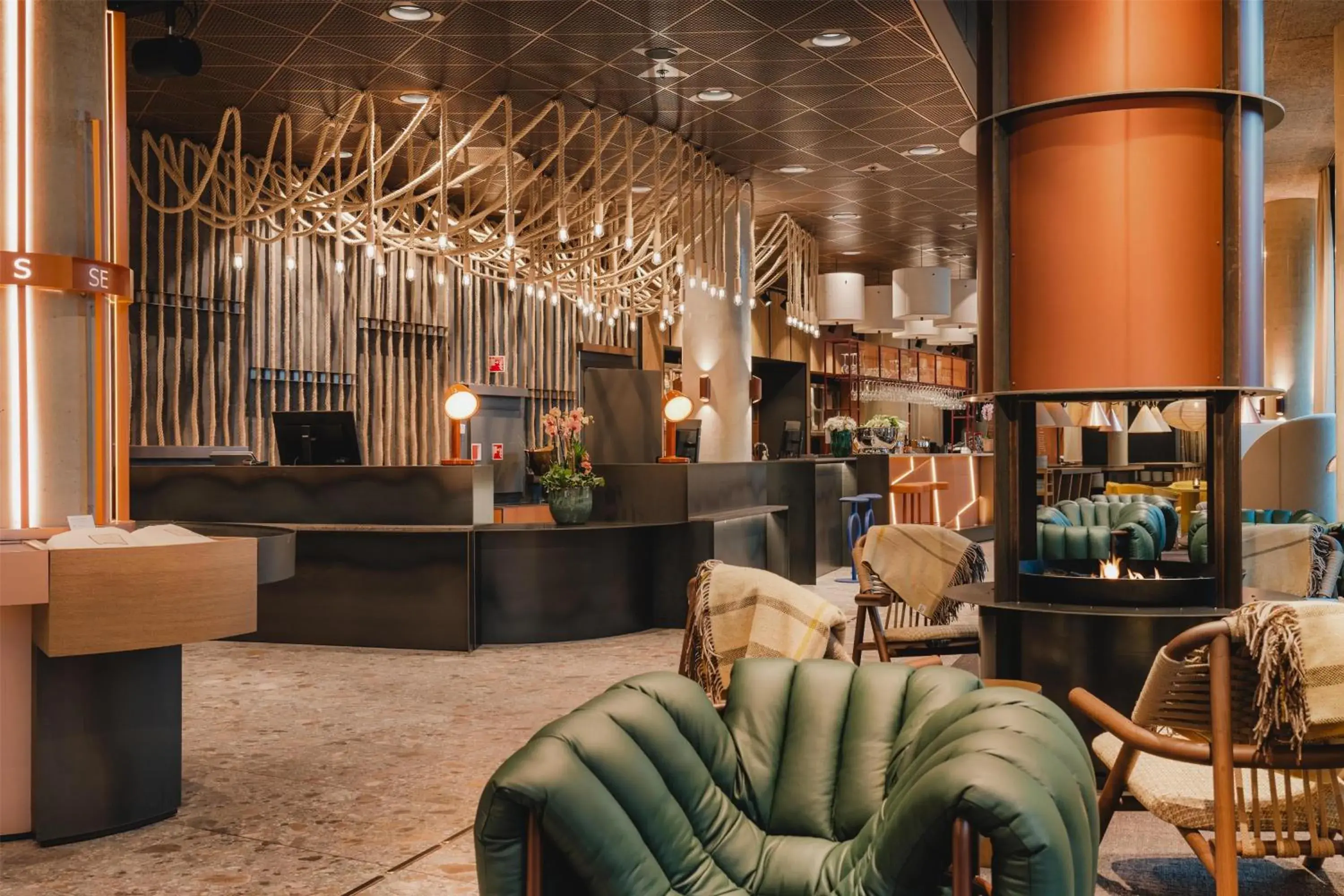 Lobby or reception in The Dock 69 39 by Scandic Lobby or reception in The Dock 69 39 by Scandic