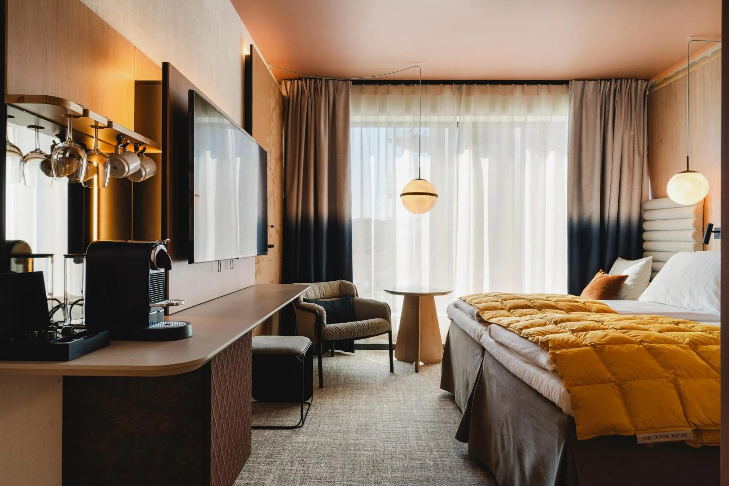 Bedroom, Bed in The Dock 69 39 by Scandic