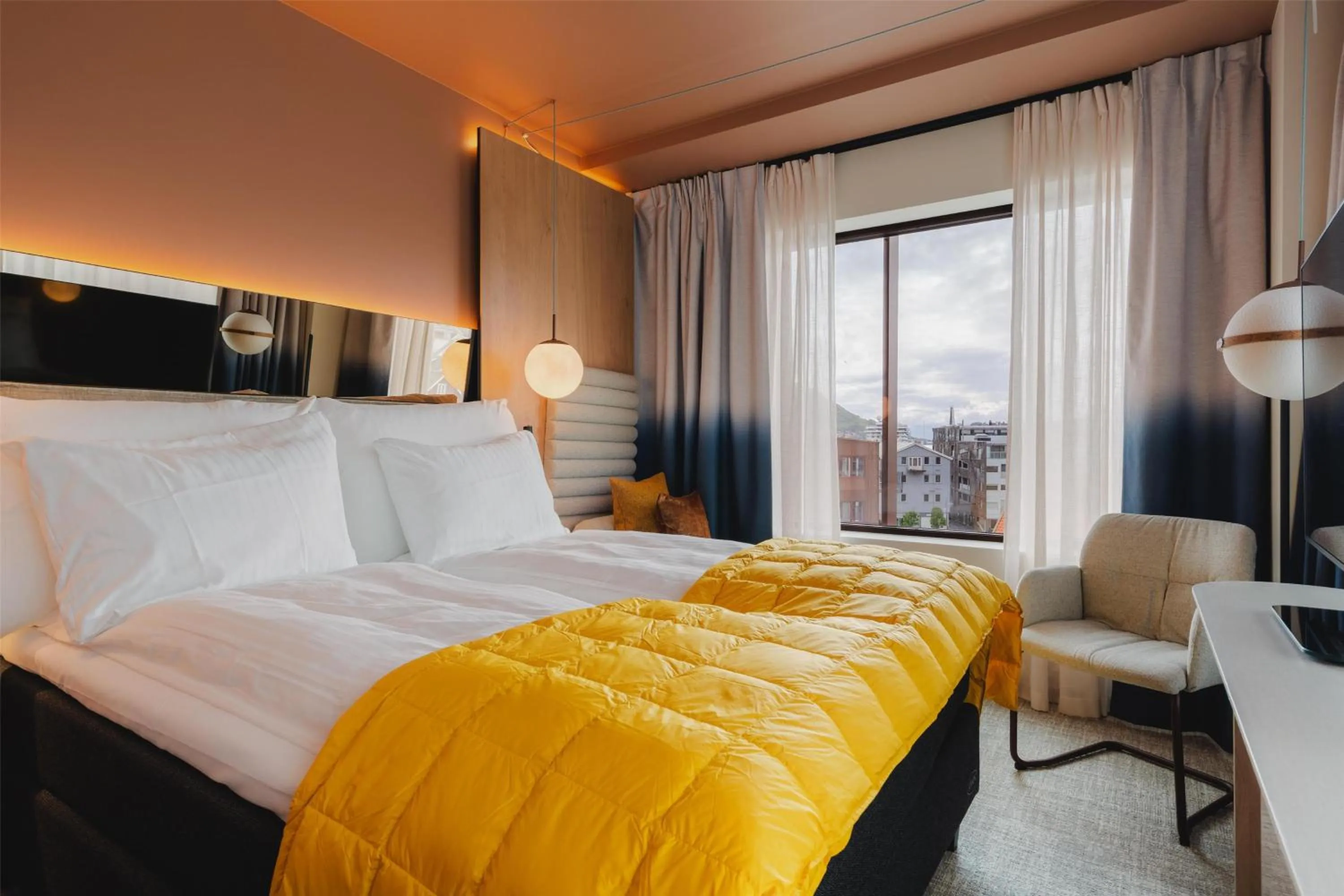 Bedroom, Bed in The Dock 69 39 by Scandic