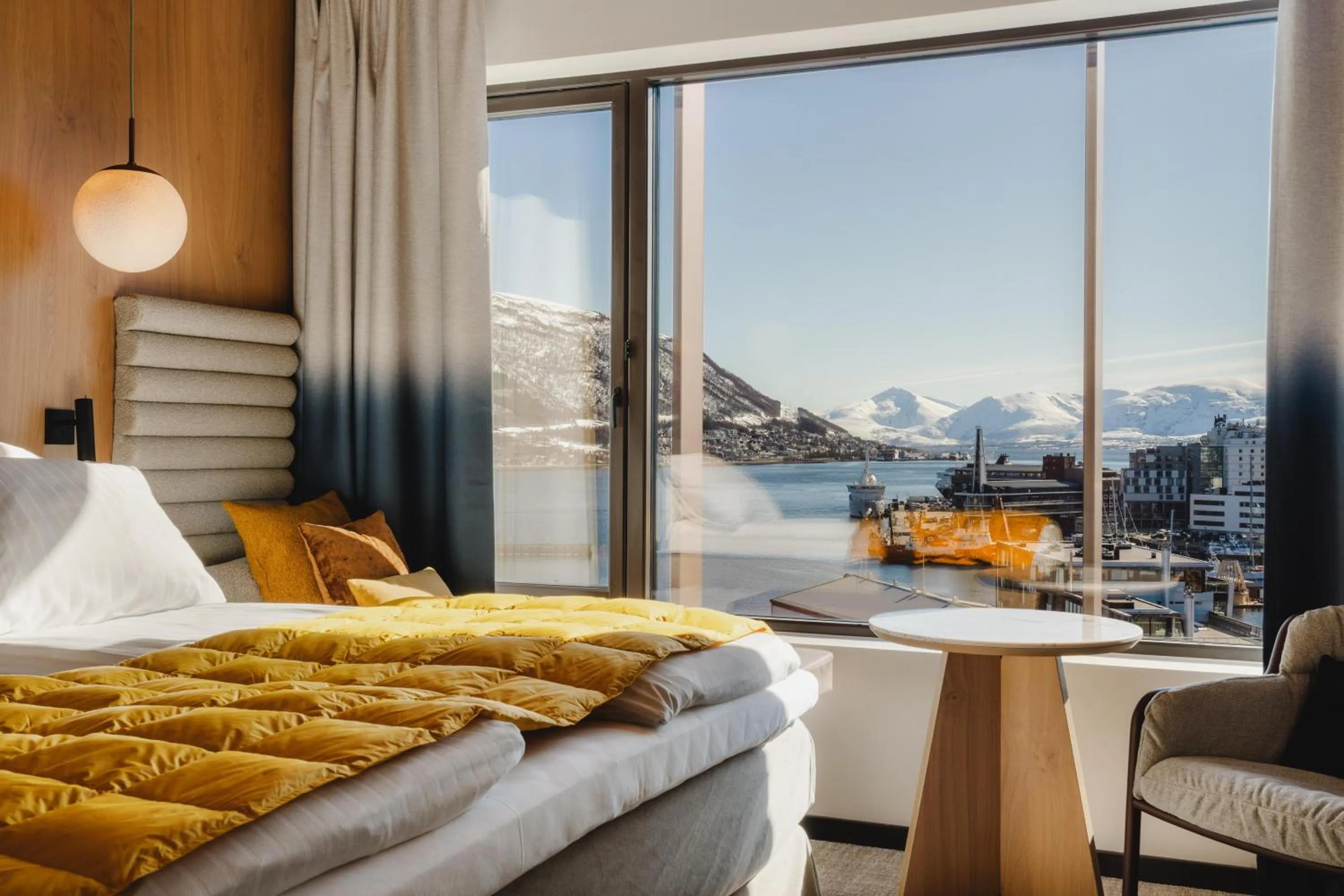 Bedroom, Bed in The Dock 69 39 by Scandic