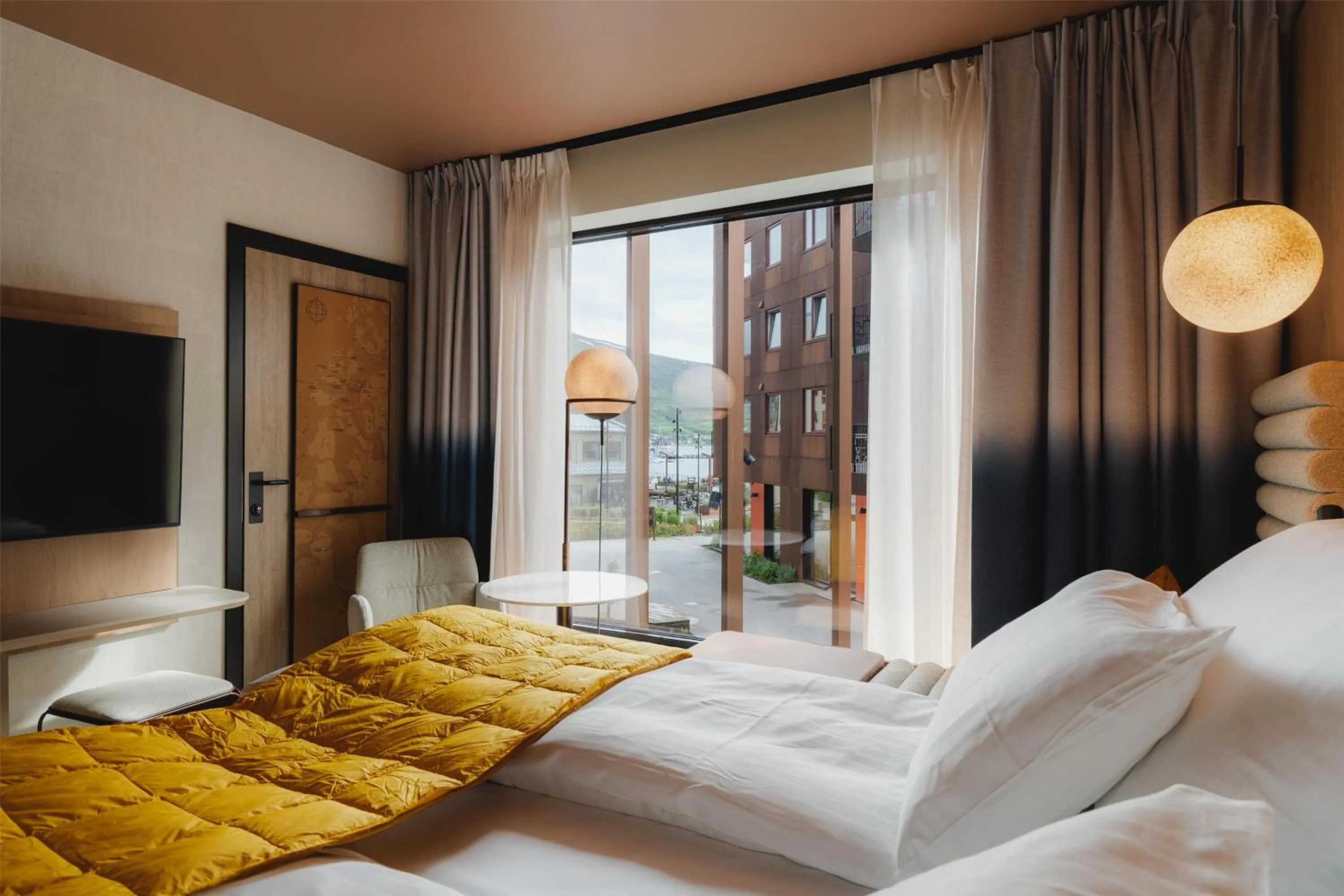 Bedroom, Bed in The Dock 69 39 by Scandic