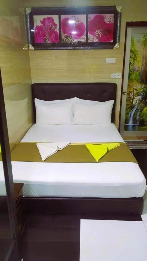 Bed in Kuala Selangor Hotel