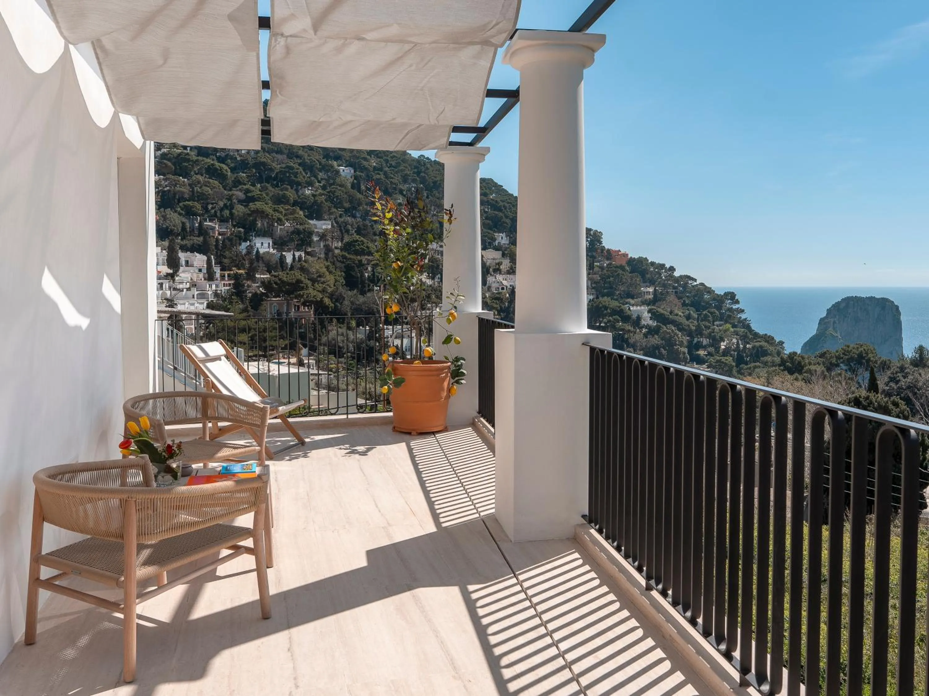 Balcony/Terrace in Villa Certosa