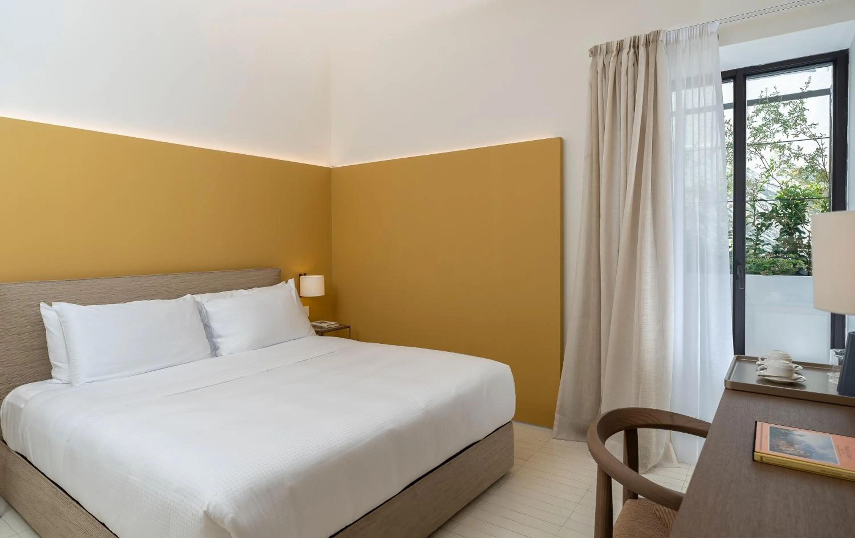 Bed in Villa Certosa Boutique Hotel Capri