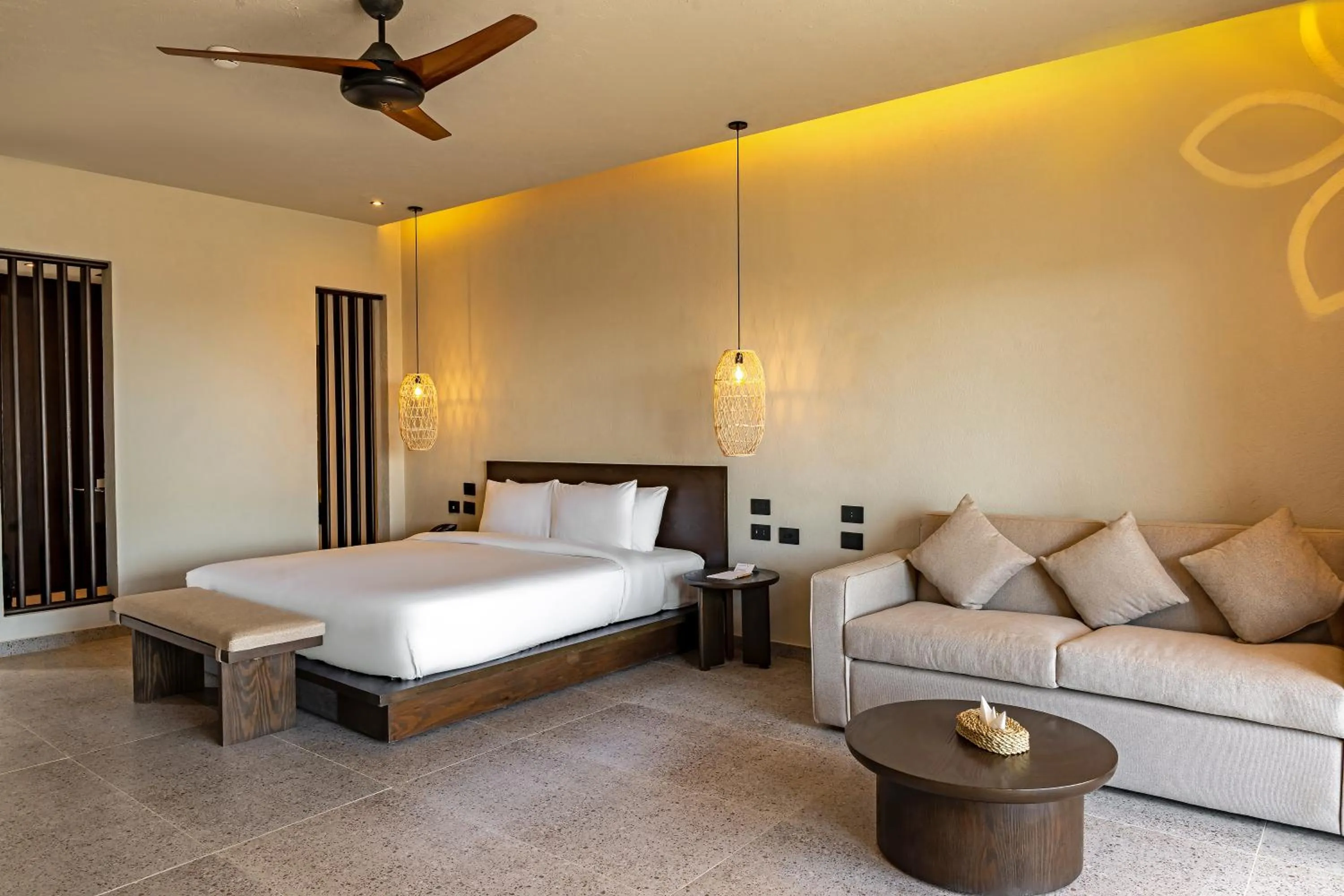 Seating area, Bed in Sentido Naga Bay - Adults friendly