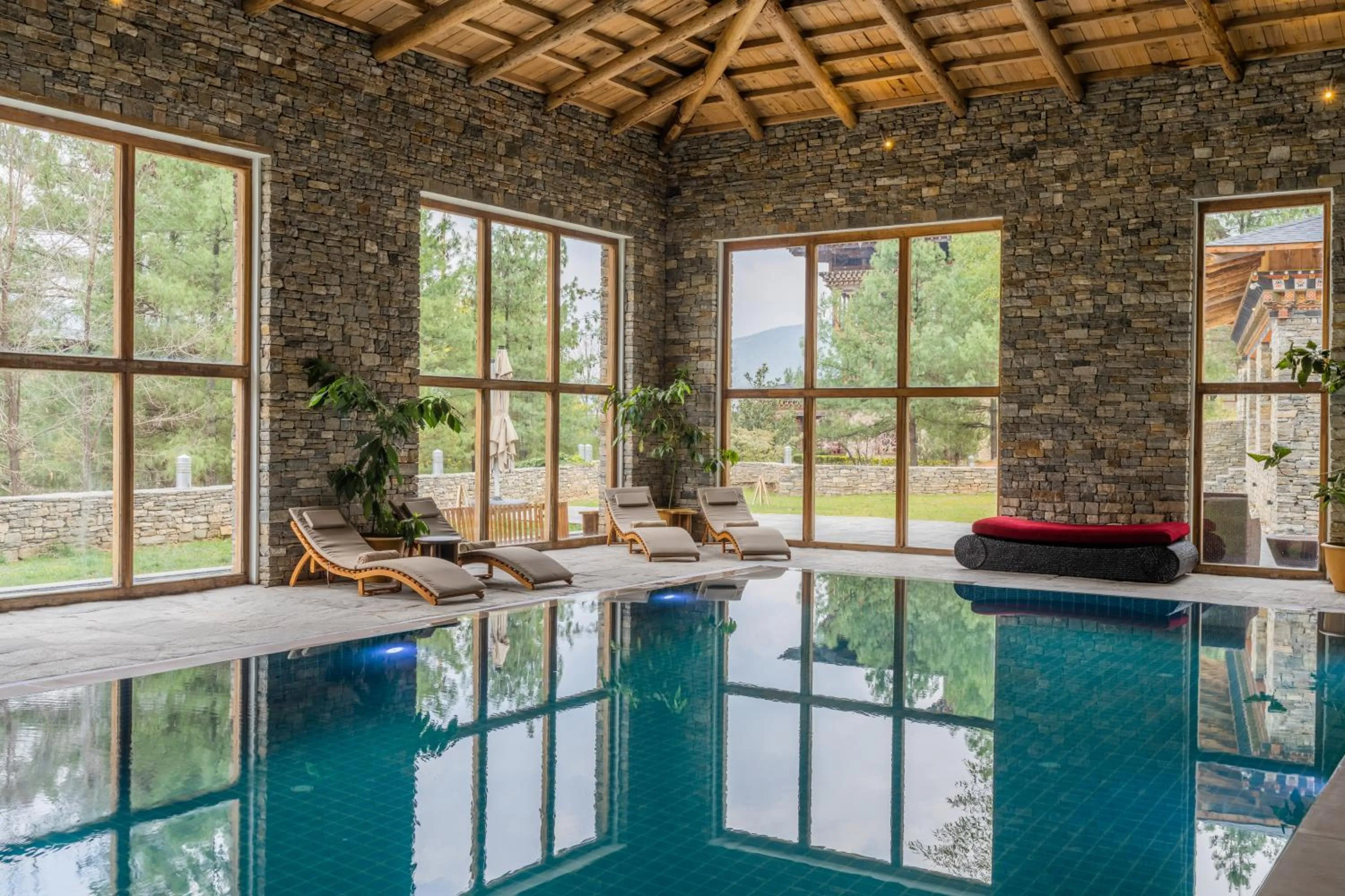 Pool view in Zhiwaling Heritage