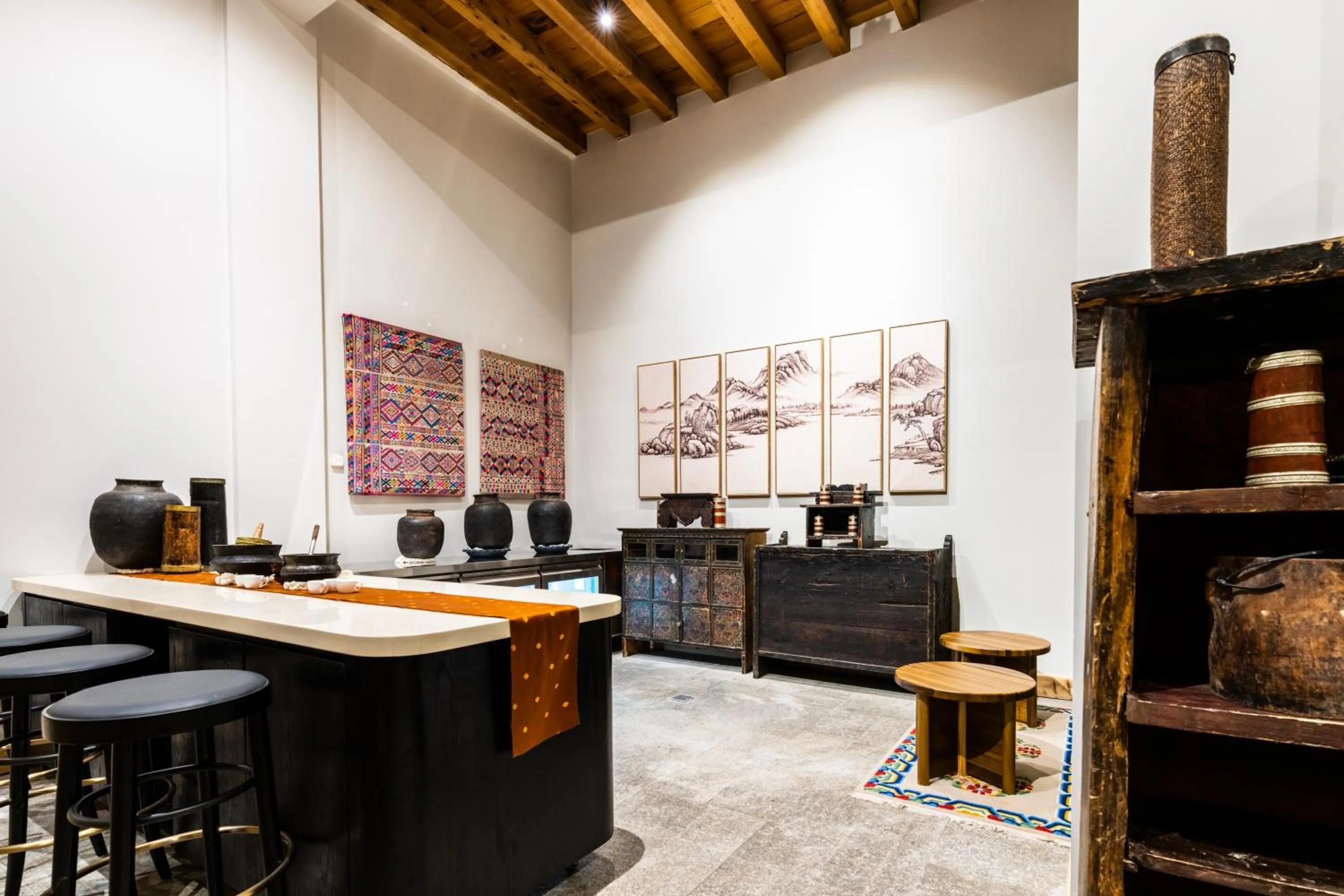 Lounge or bar in Zhiwaling Heritage