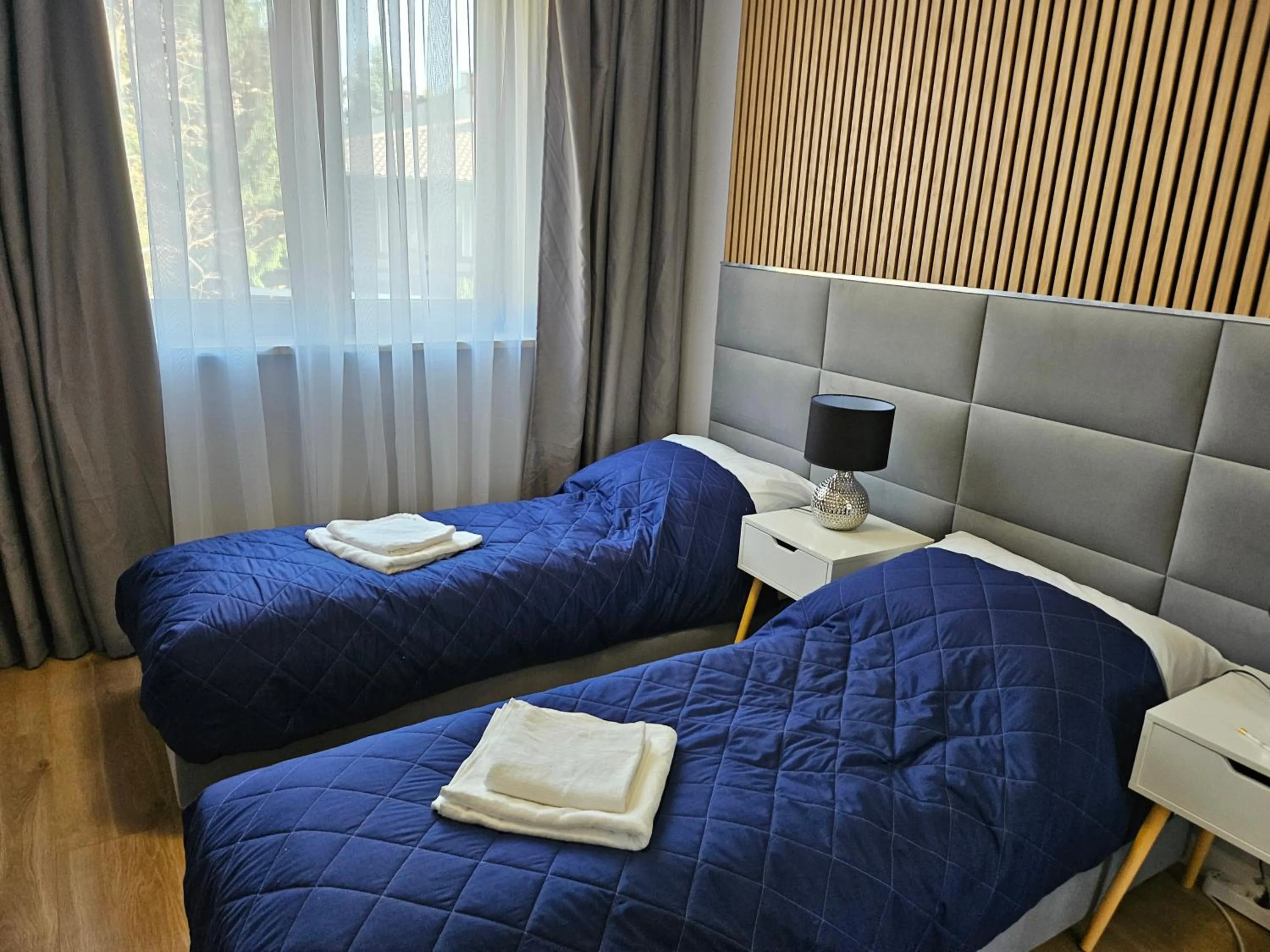 Bed in Aparthotel Warszawa