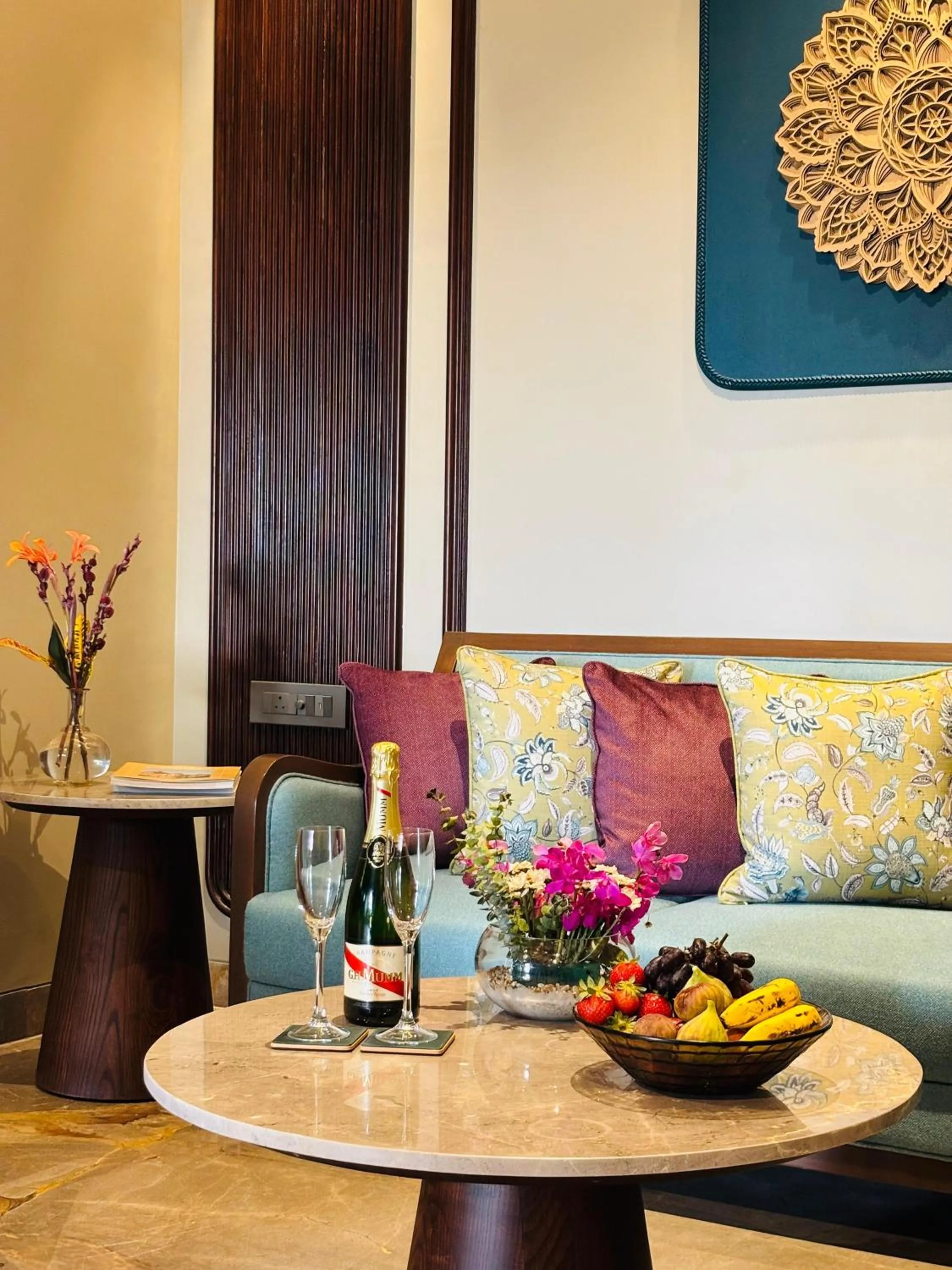 Living room in Fountain, Mahabaleshwar - IHCL SeleQtions