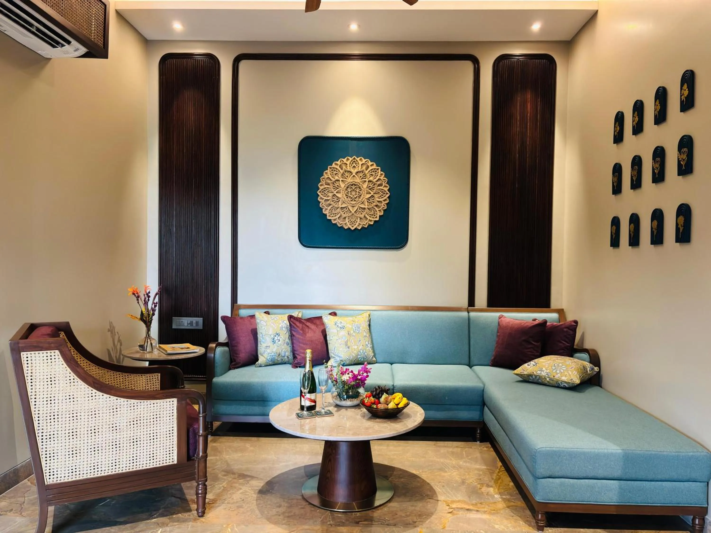 Living room in Fountain, Mahabaleshwar - IHCL SeleQtions