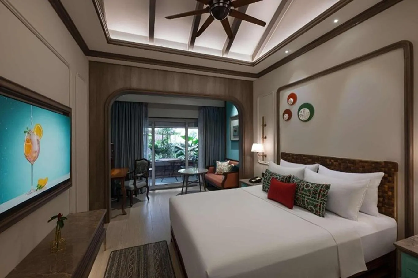 View (from property/room), Bed in Fountain, Mahabaleshwar - IHCL SeleQtions