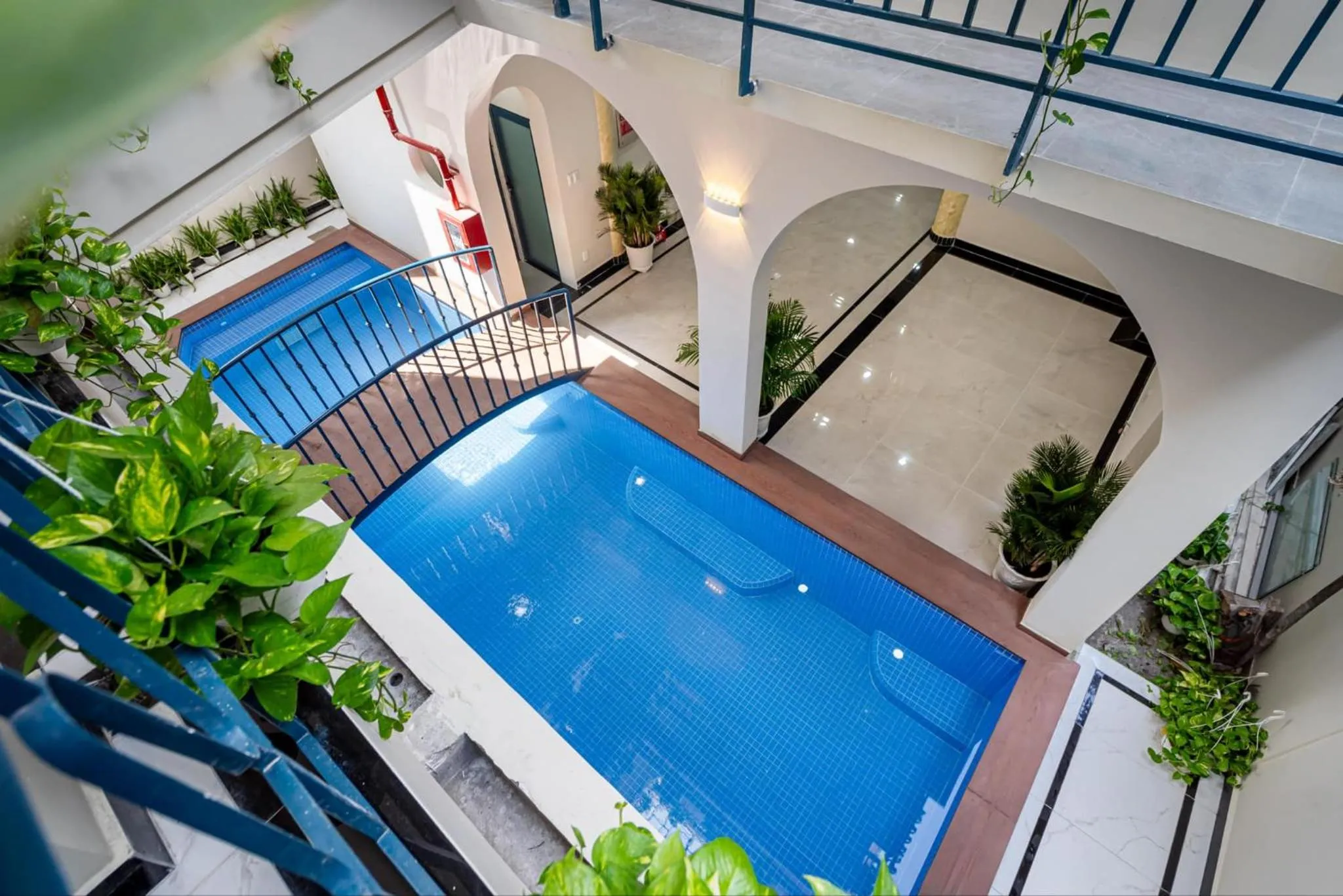 Swimming pool in Jan Villa SaiGon Oasis