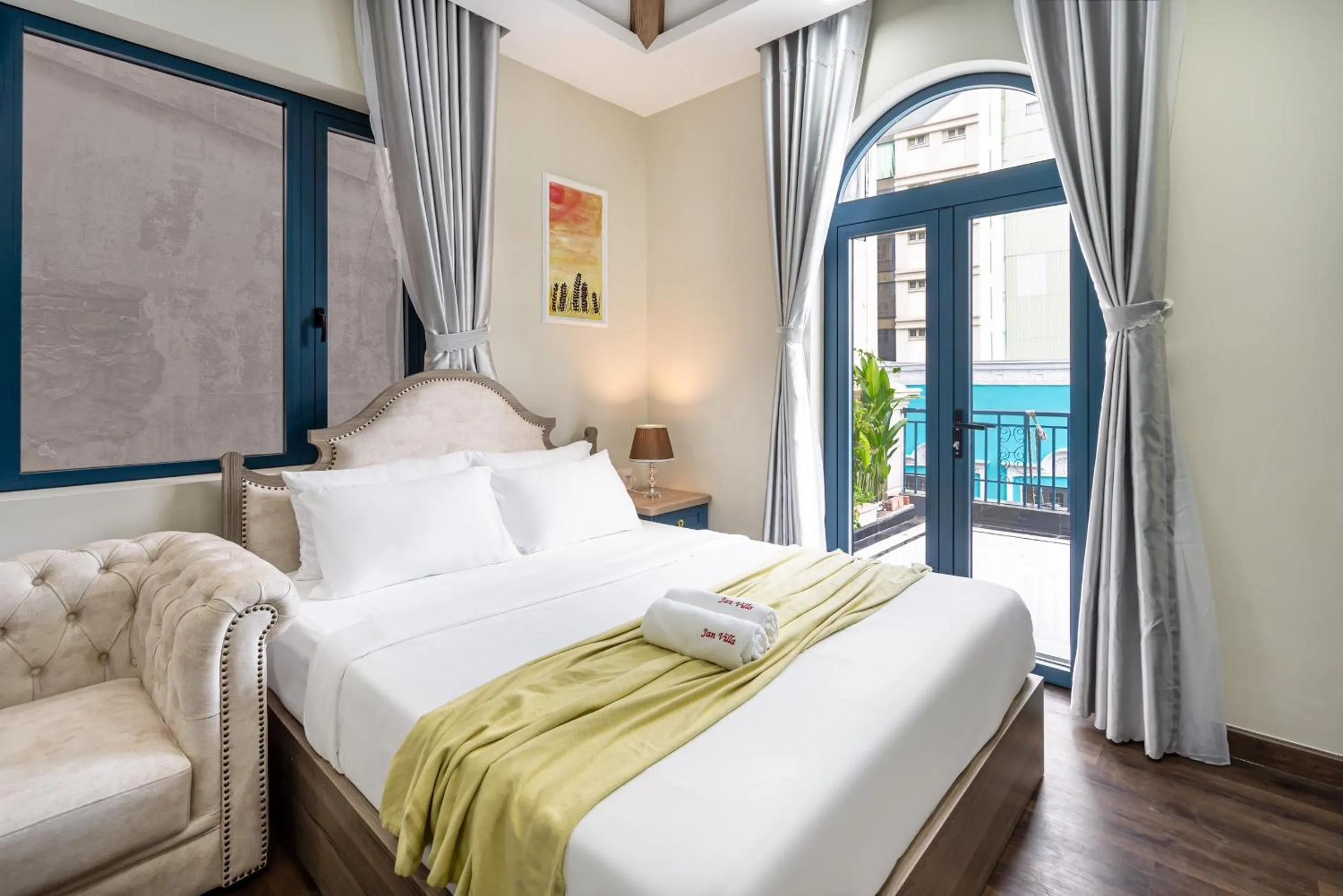 Natural landscape, Bed in Jan Villa SaiGon Oasis