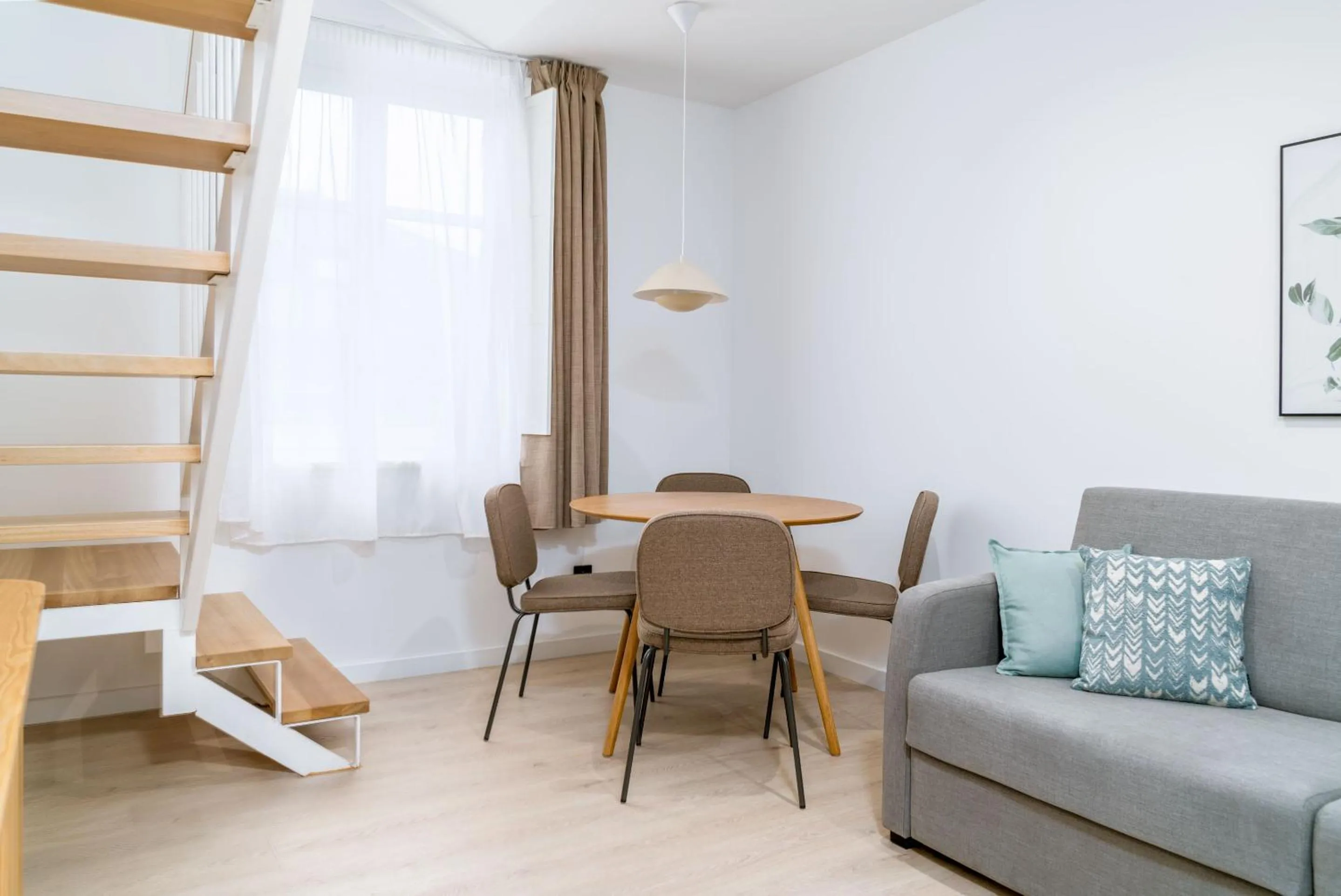 Living room in Limehome Santiago de Compostela