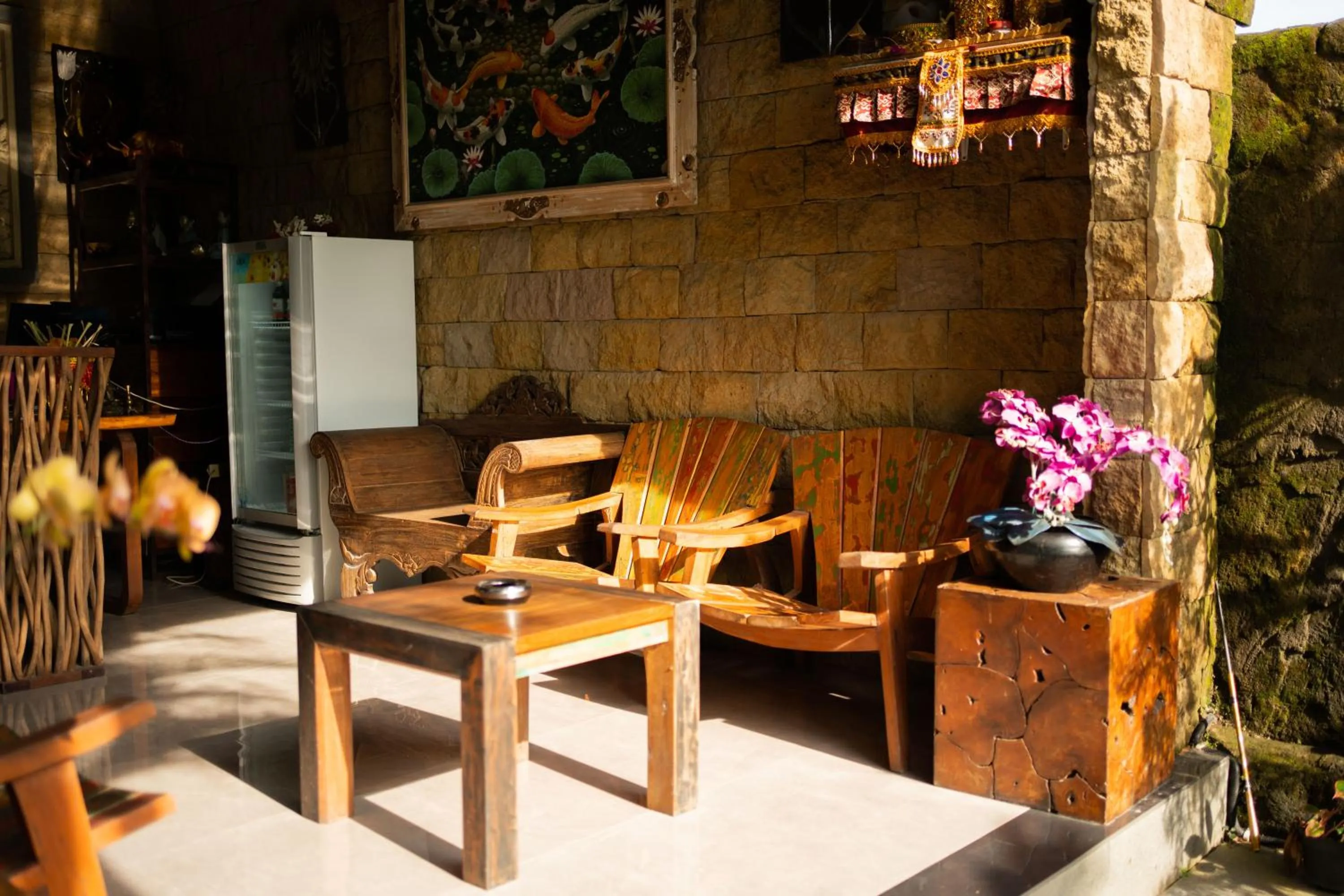 Seating area in Kaki Uma Villa