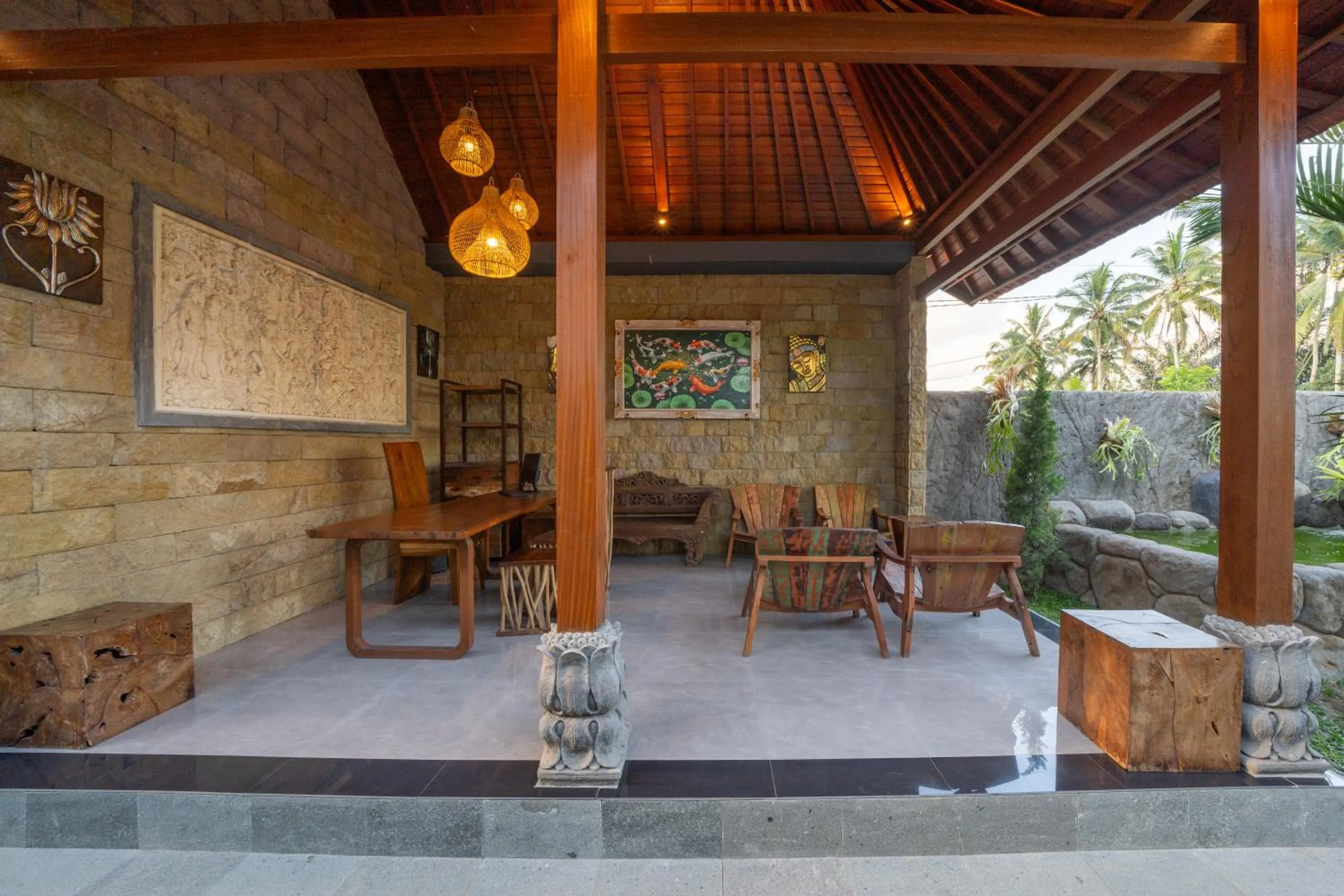 Lobby or reception in Kaki Uma Villa