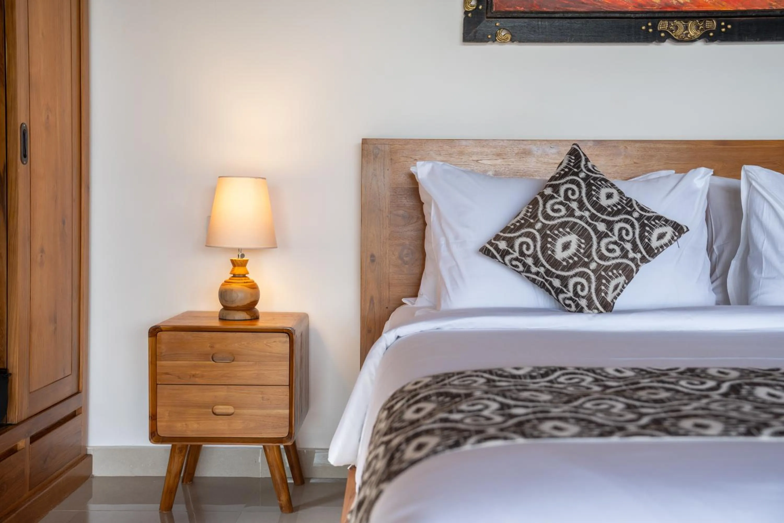 Bed in Kaki Uma Villa