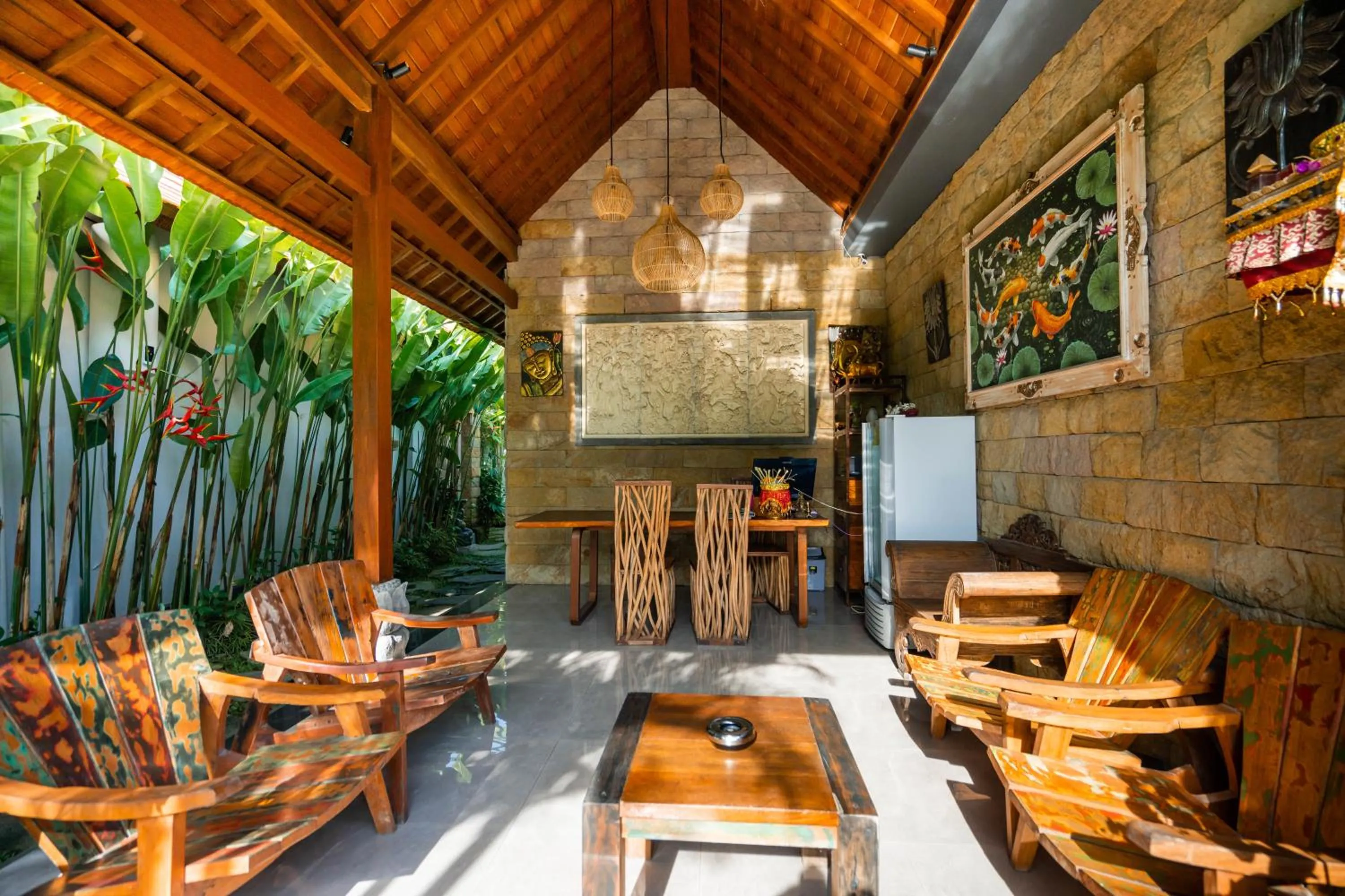 Lobby or reception in Kaki Uma Villa