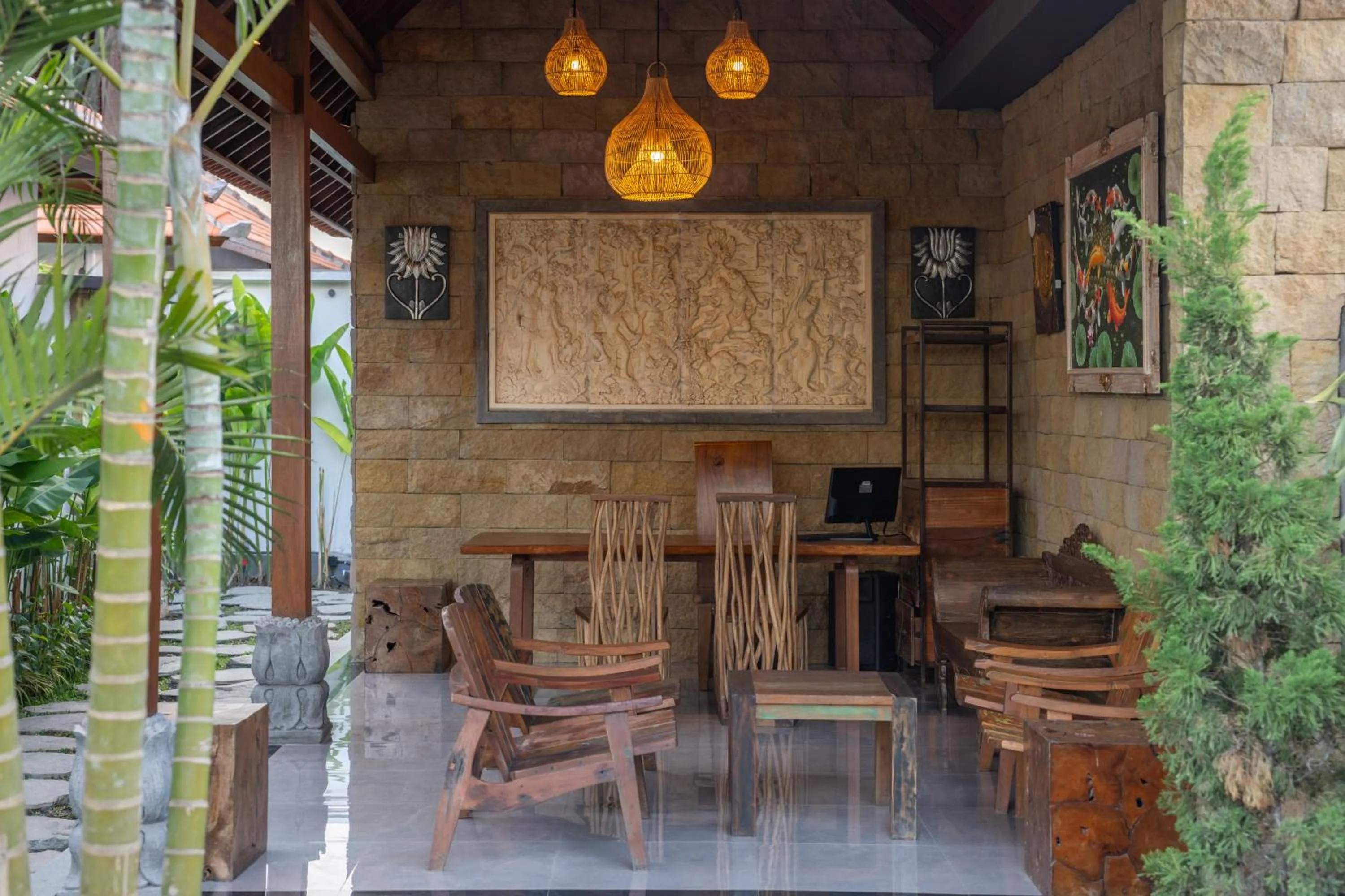 Lobby or reception in Kaki Uma Villa