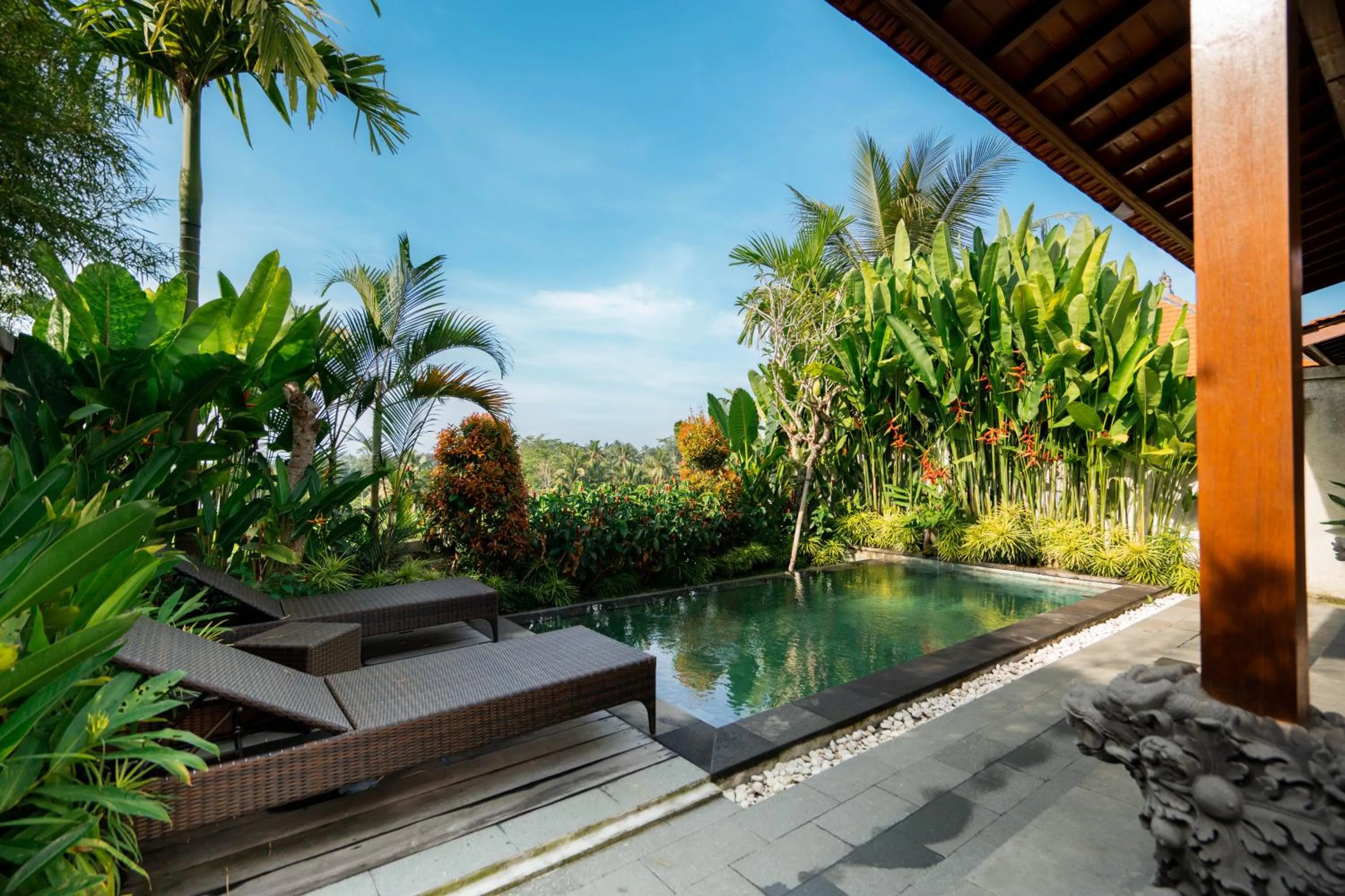 Garden in Kaki Uma Villa