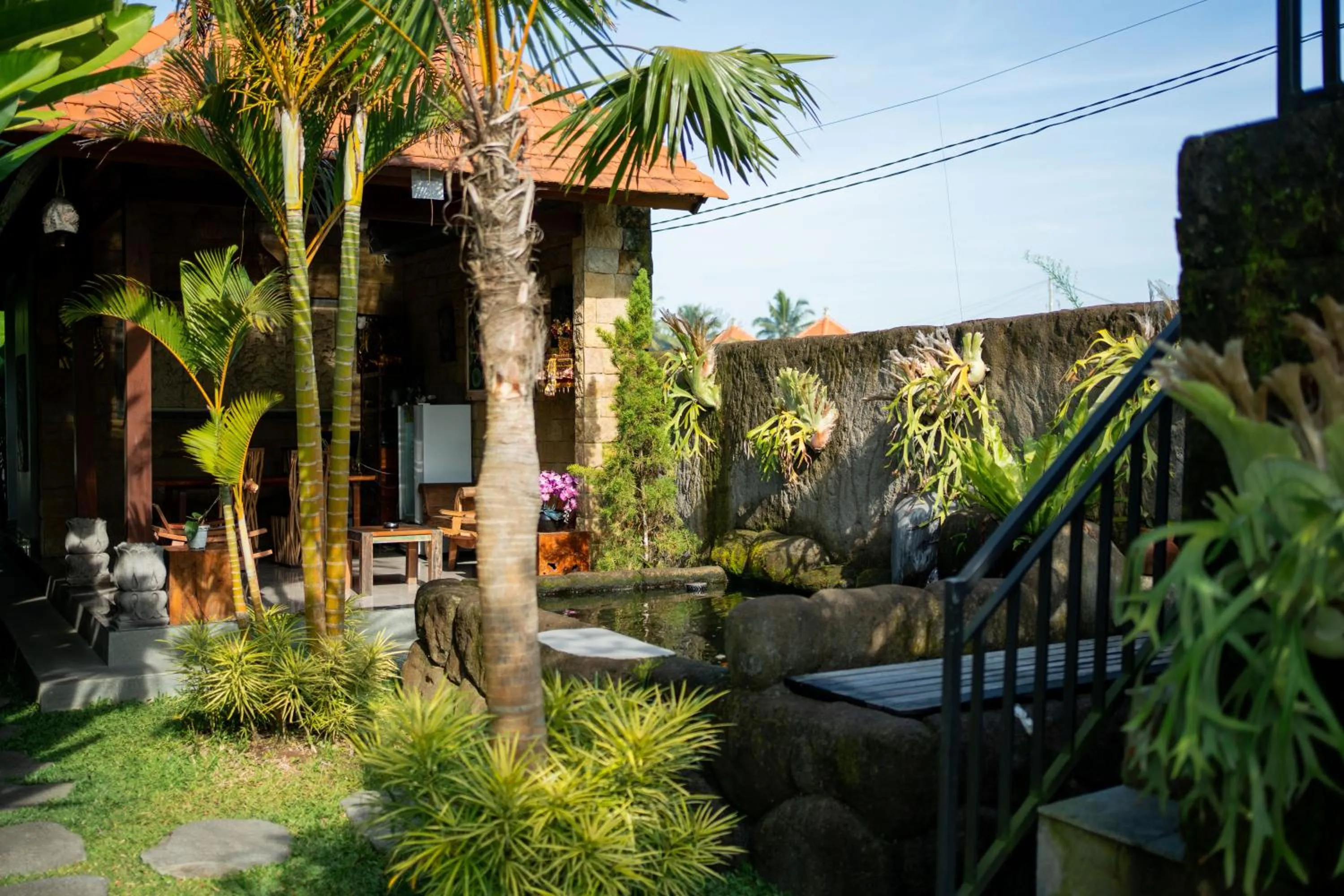 Garden in Kaki Uma Villa