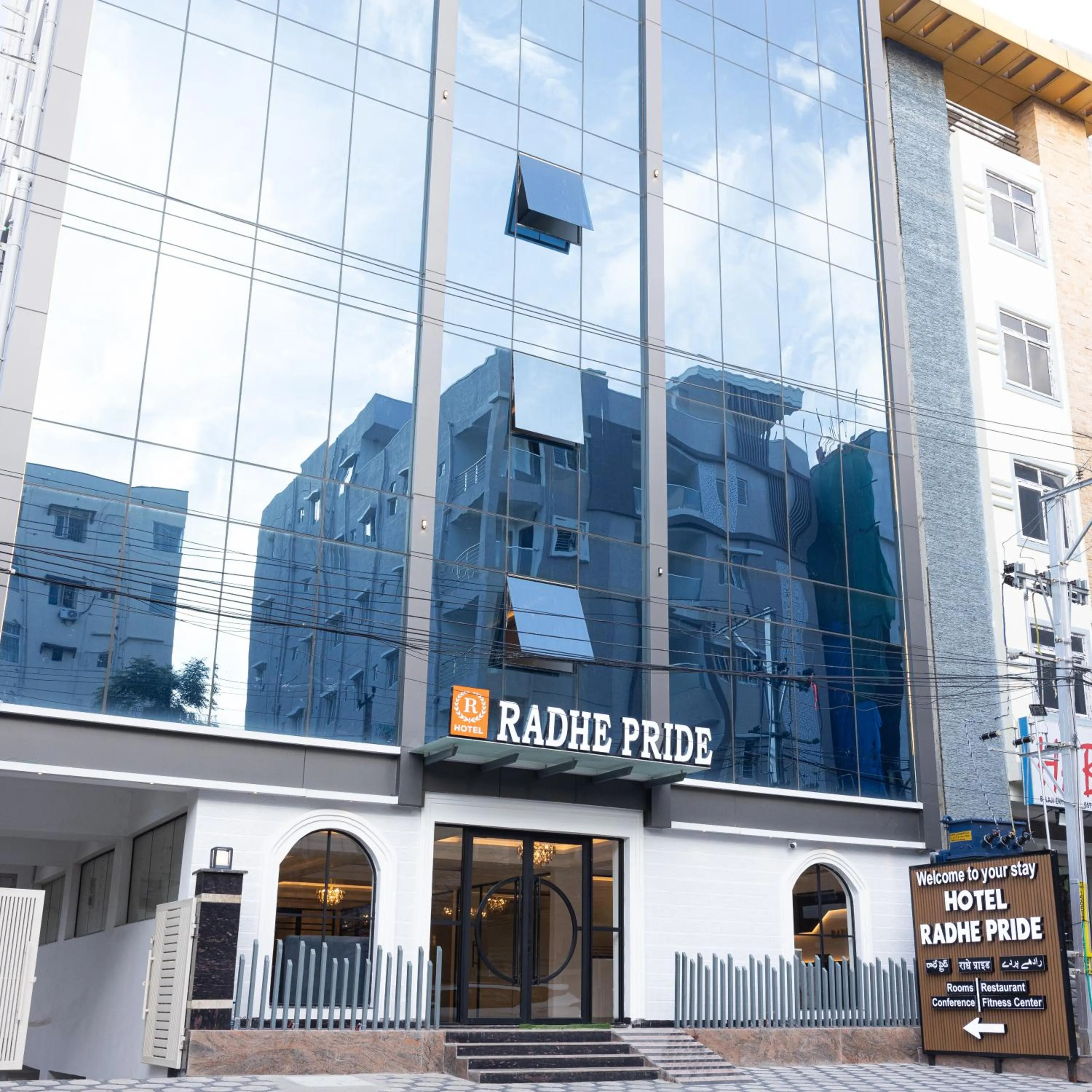 Property building in Hotel Radhe Pride Hitech City