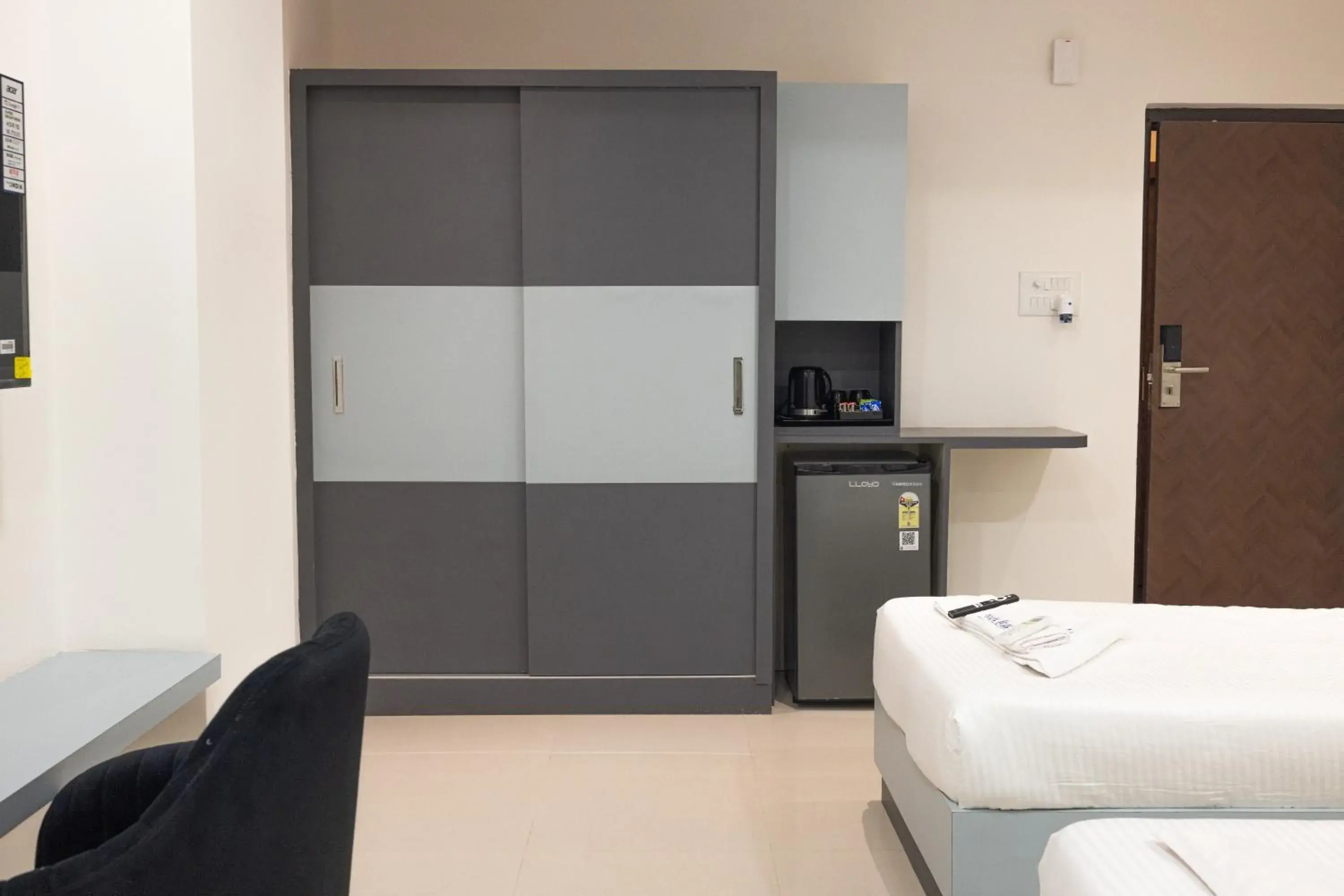 Bed in Hotel Radhe Pride Hitech City Bed in Hotel Radhe Pride Hitech City