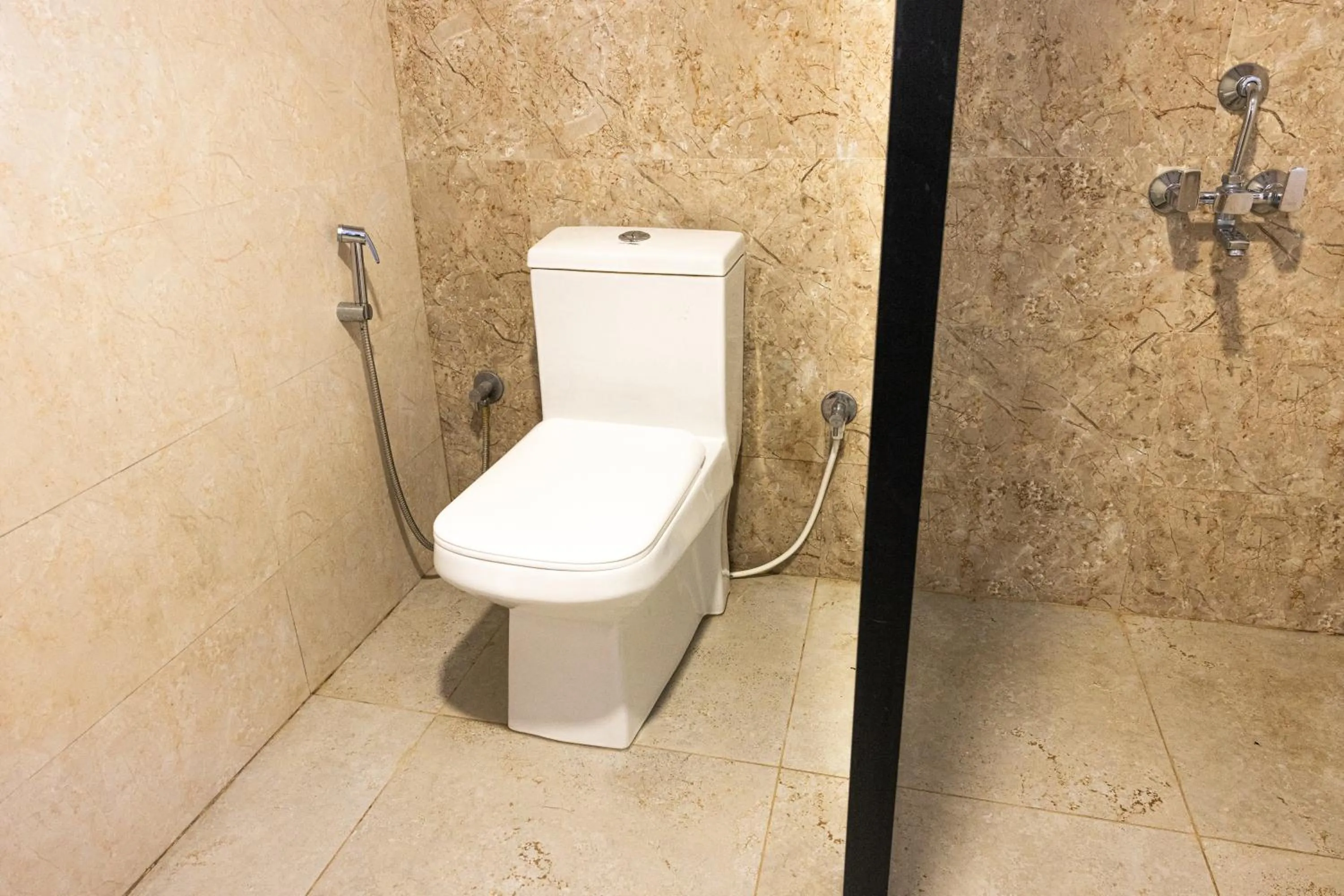 Shower in Hotel Radhe Pride Hitech City