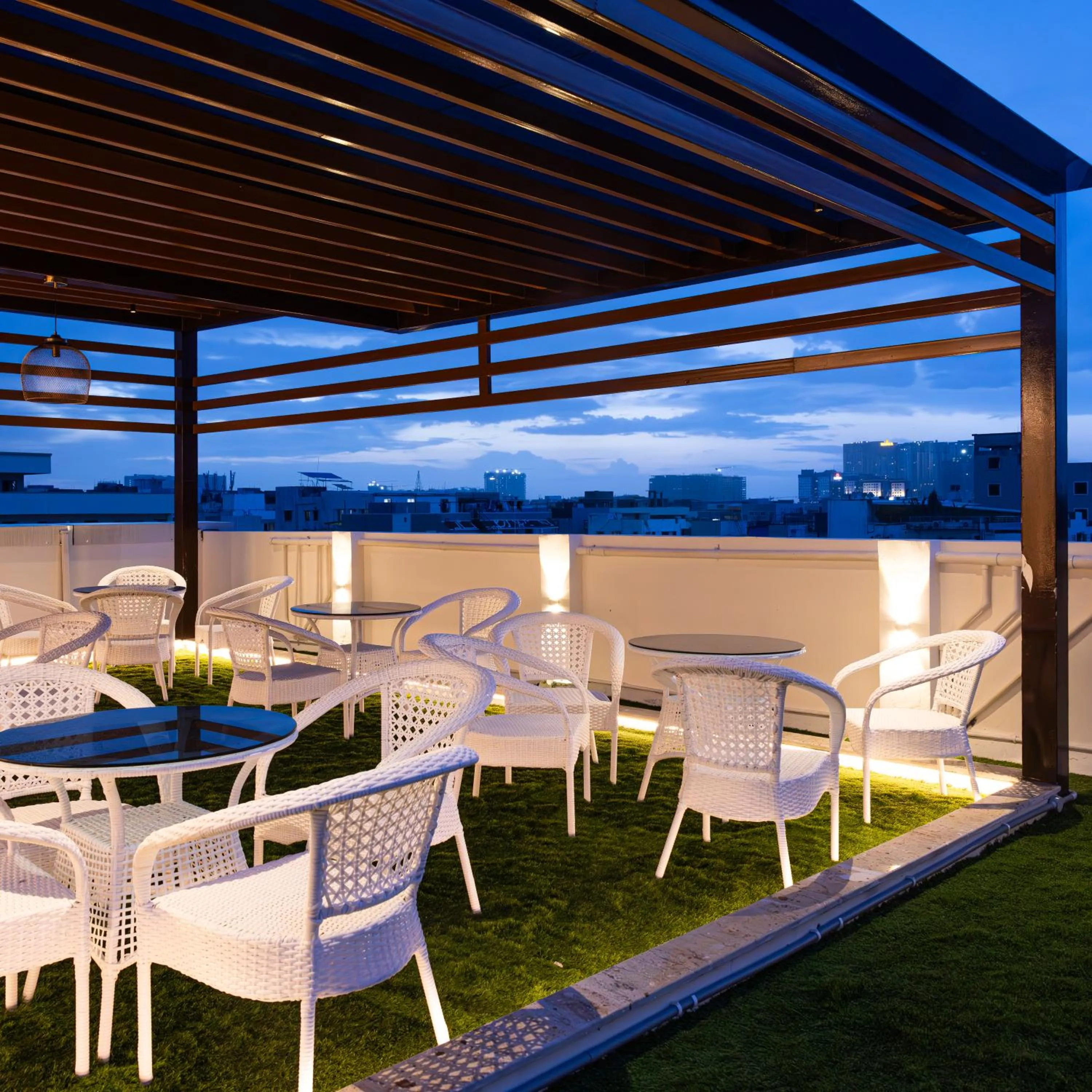 Balcony/Terrace in Hotel Radhe Pride Hitech City