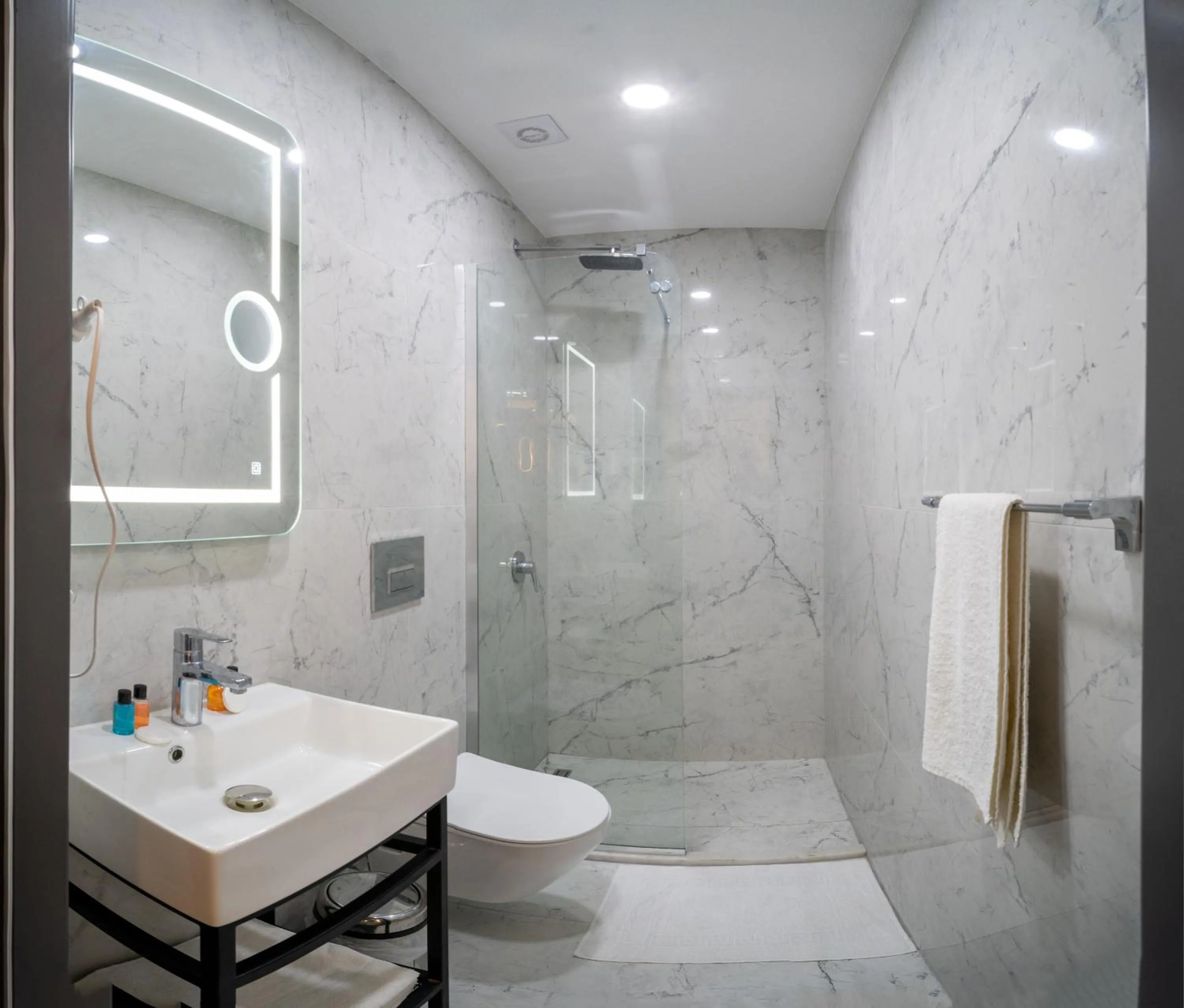 Shower in Robin Hotel