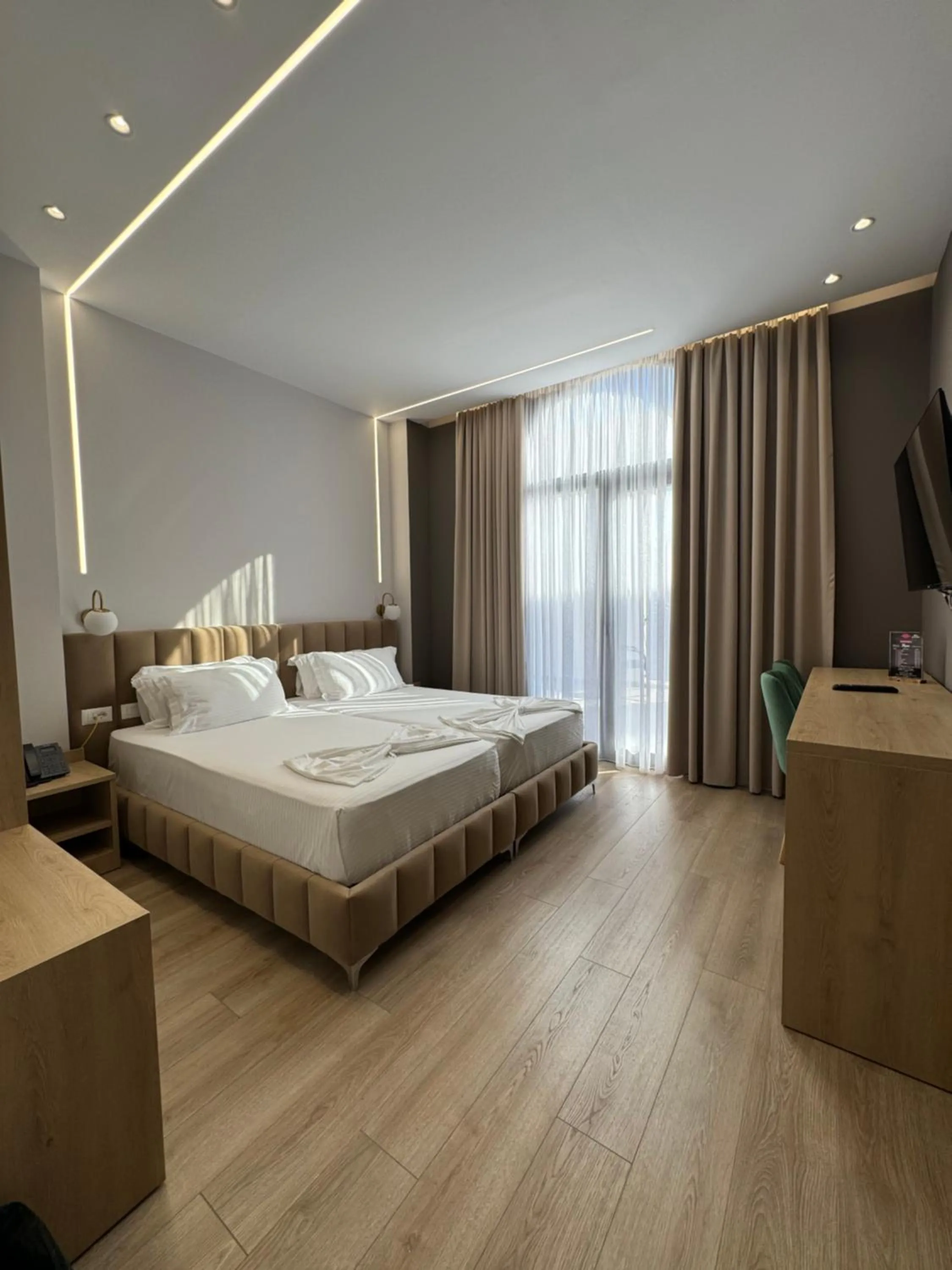 Bed in Hotel Panorama & Spa Elbasan