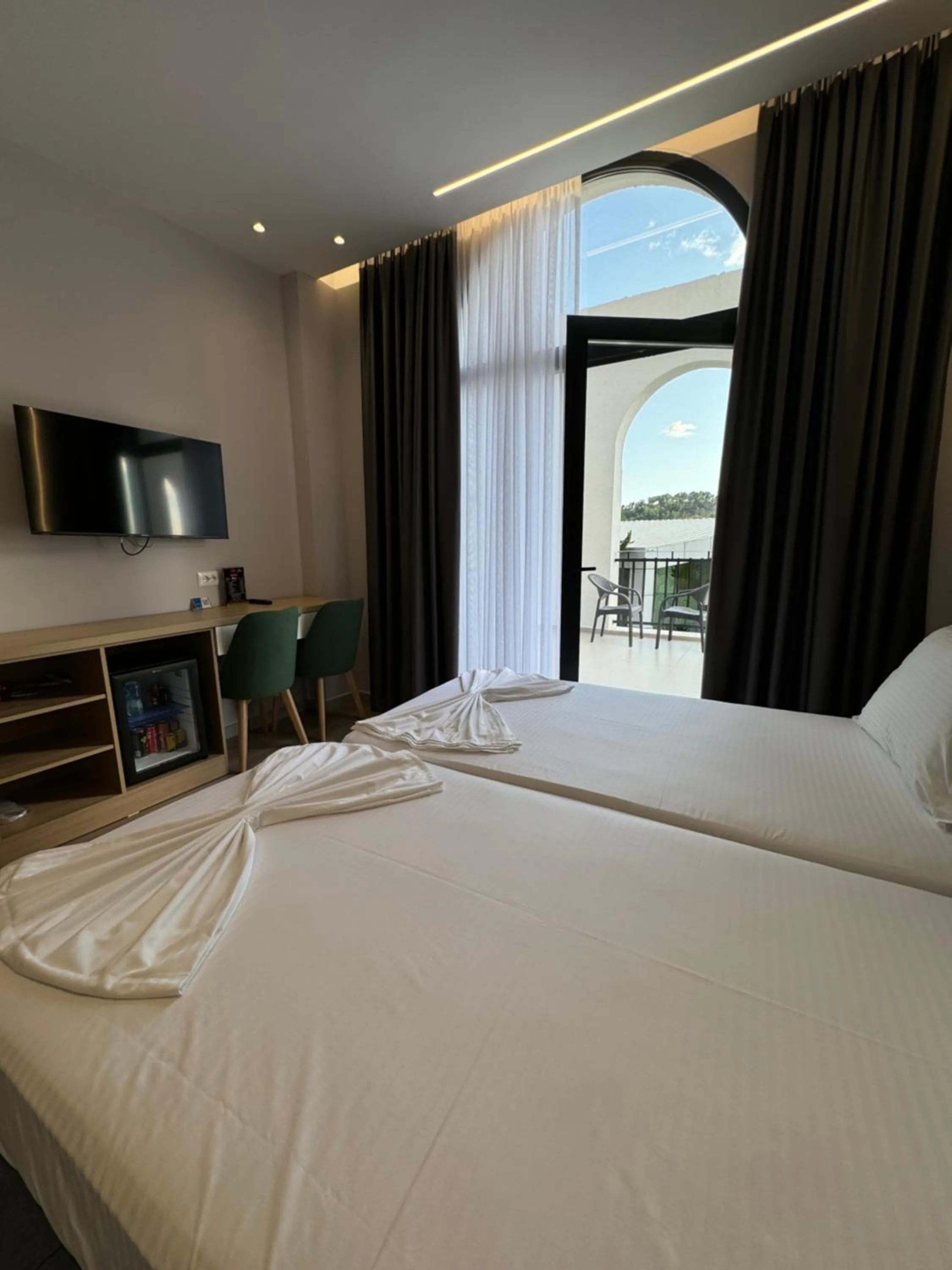 Bed in Hotel Panorama & Spa Elbasan