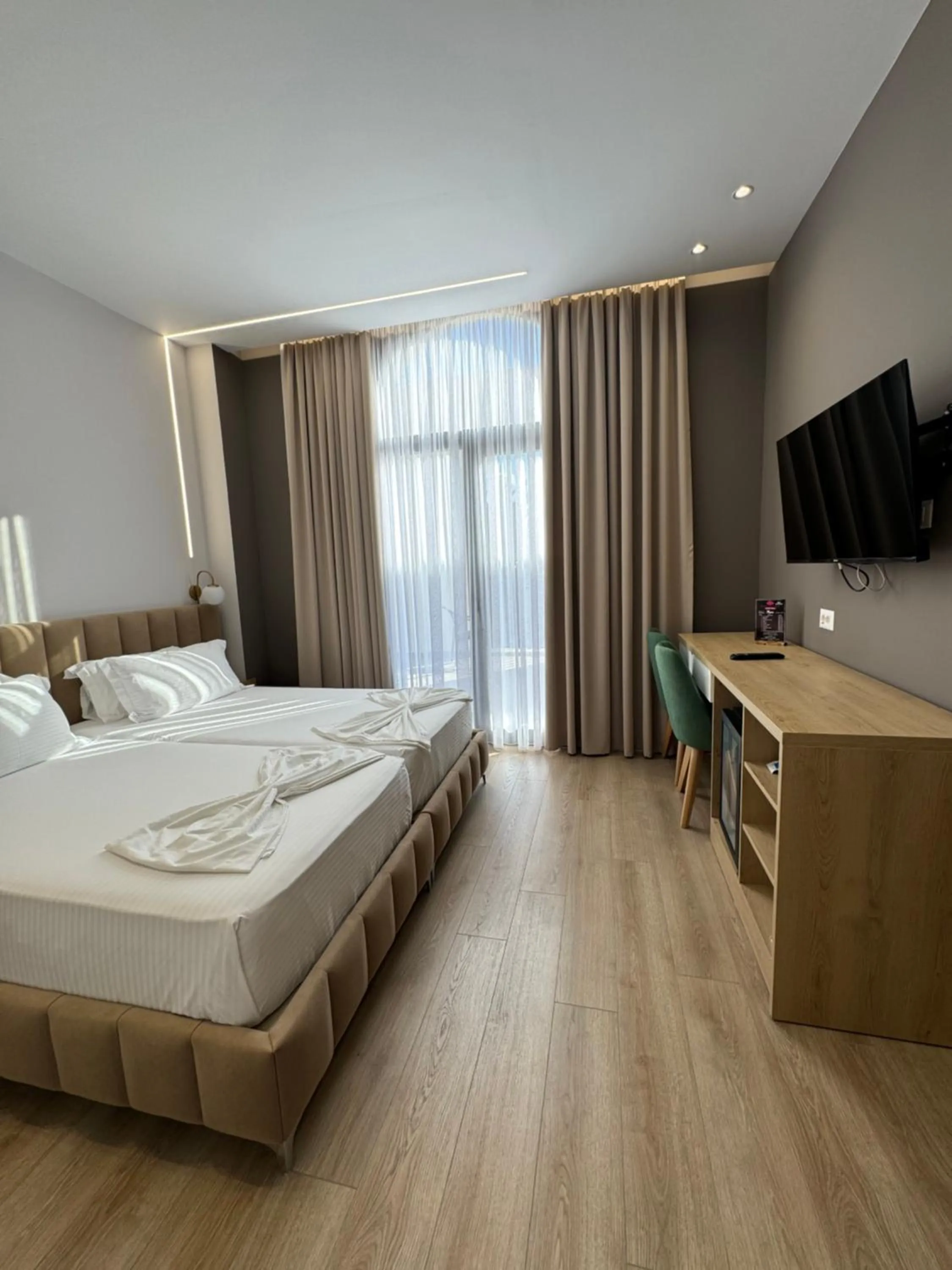 Bed in Hotel Panorama & Spa Elbasan