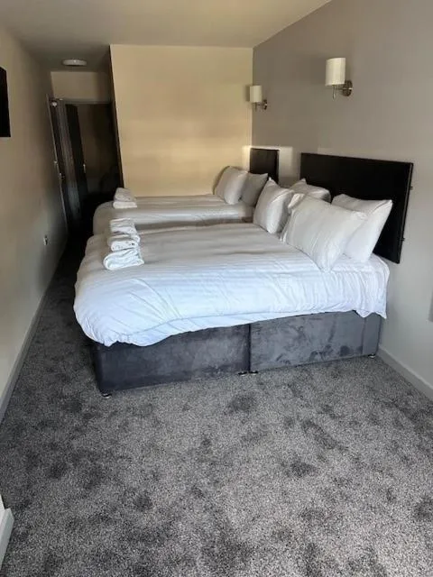 Bed in The Wyken Inn