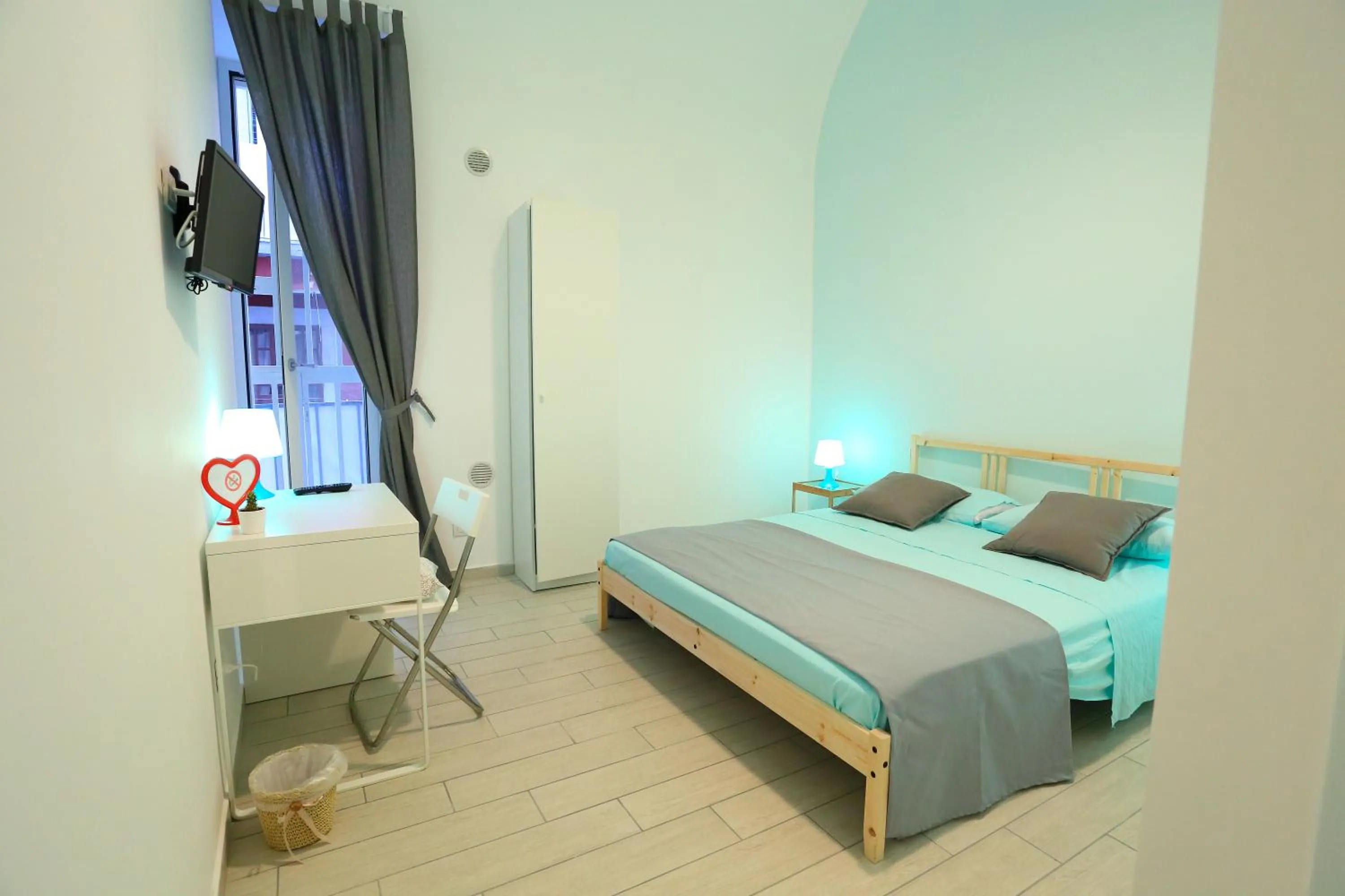 Bedroom, Bed in B&B Napoli a Festa